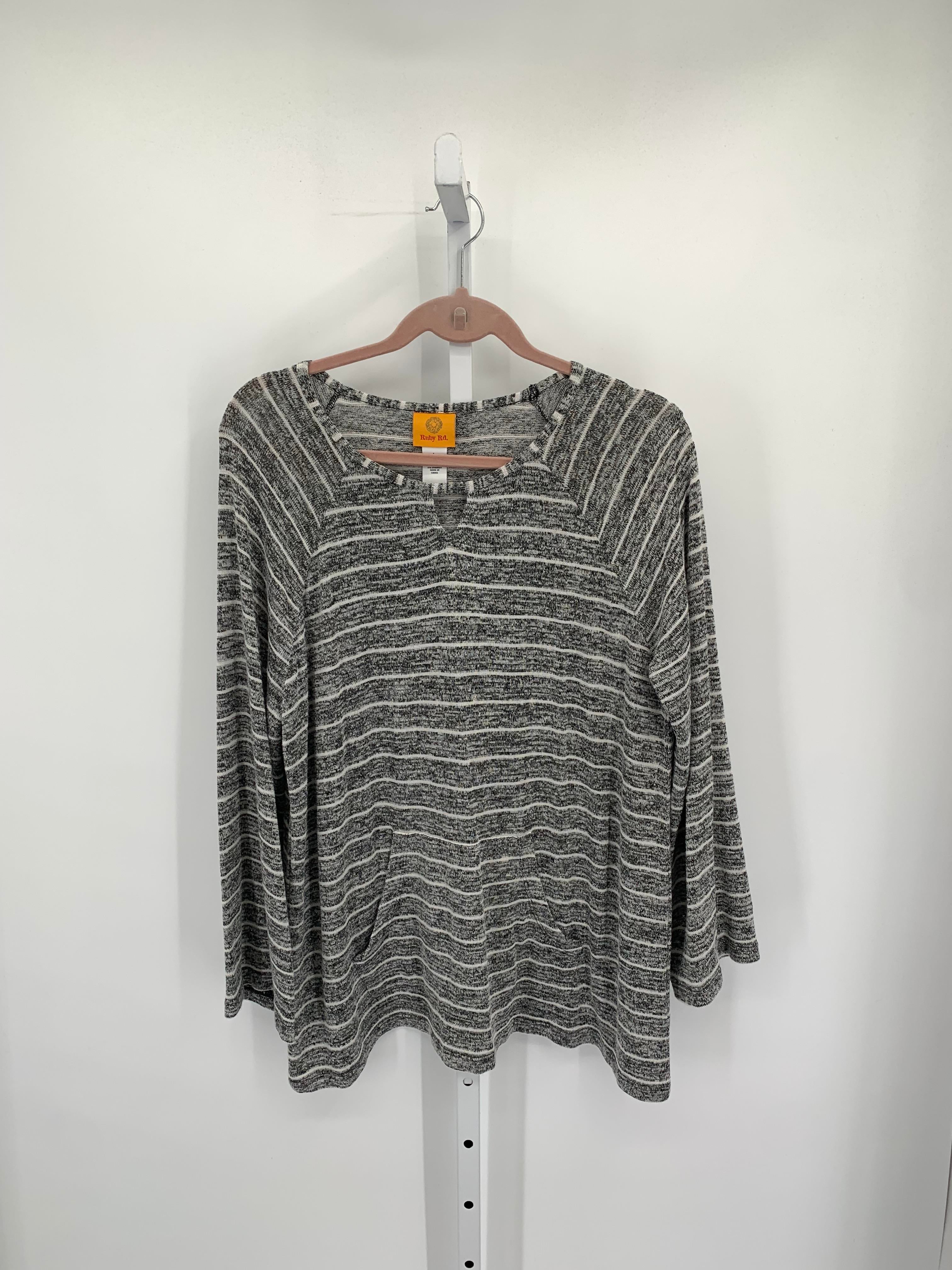 Ruby Rd. Size Large Misses Long Slv Sweater