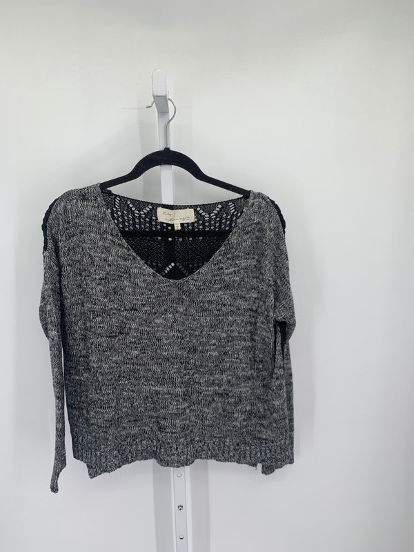 Size Medium Misses Long Slv Sweater