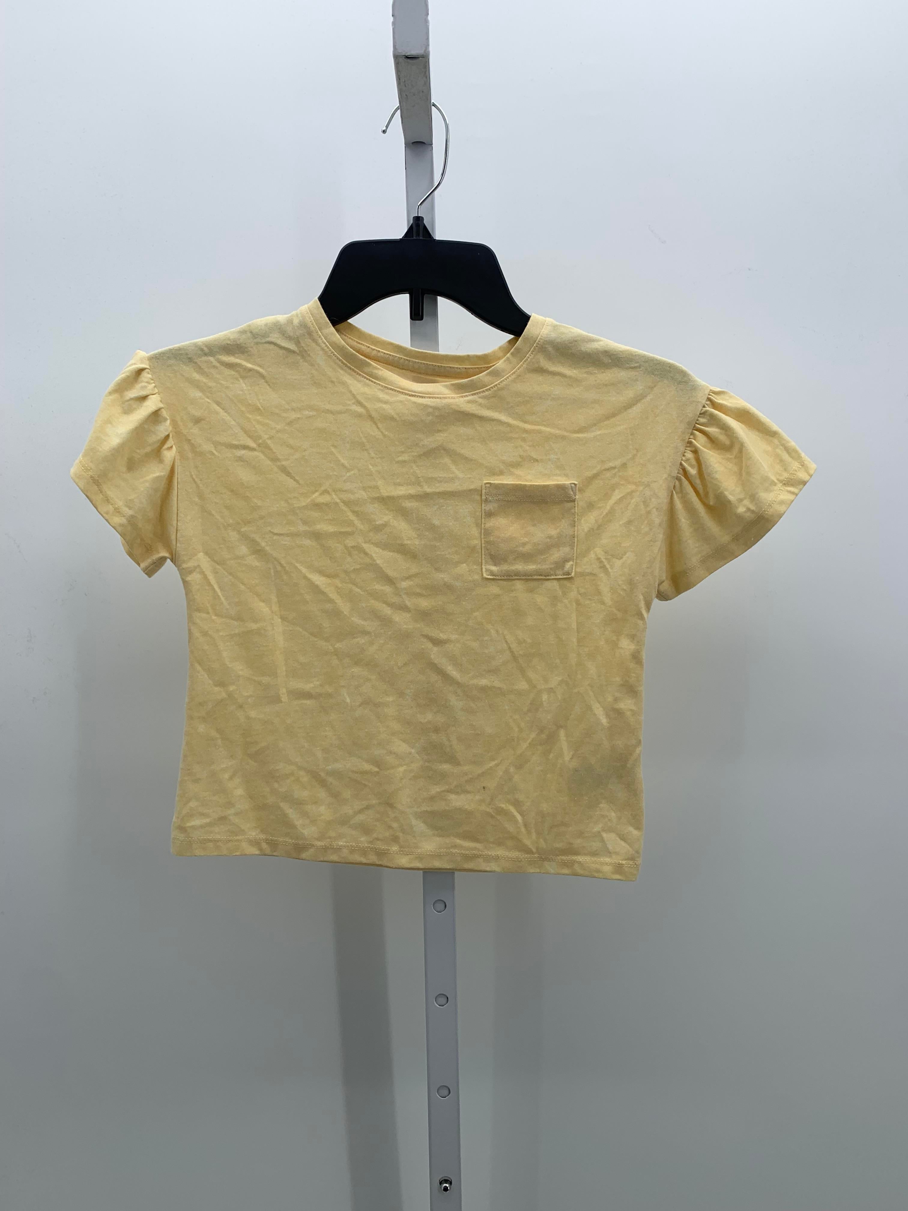 Wonder Nation Size 7-8 Girls Short Sleeve Shirt