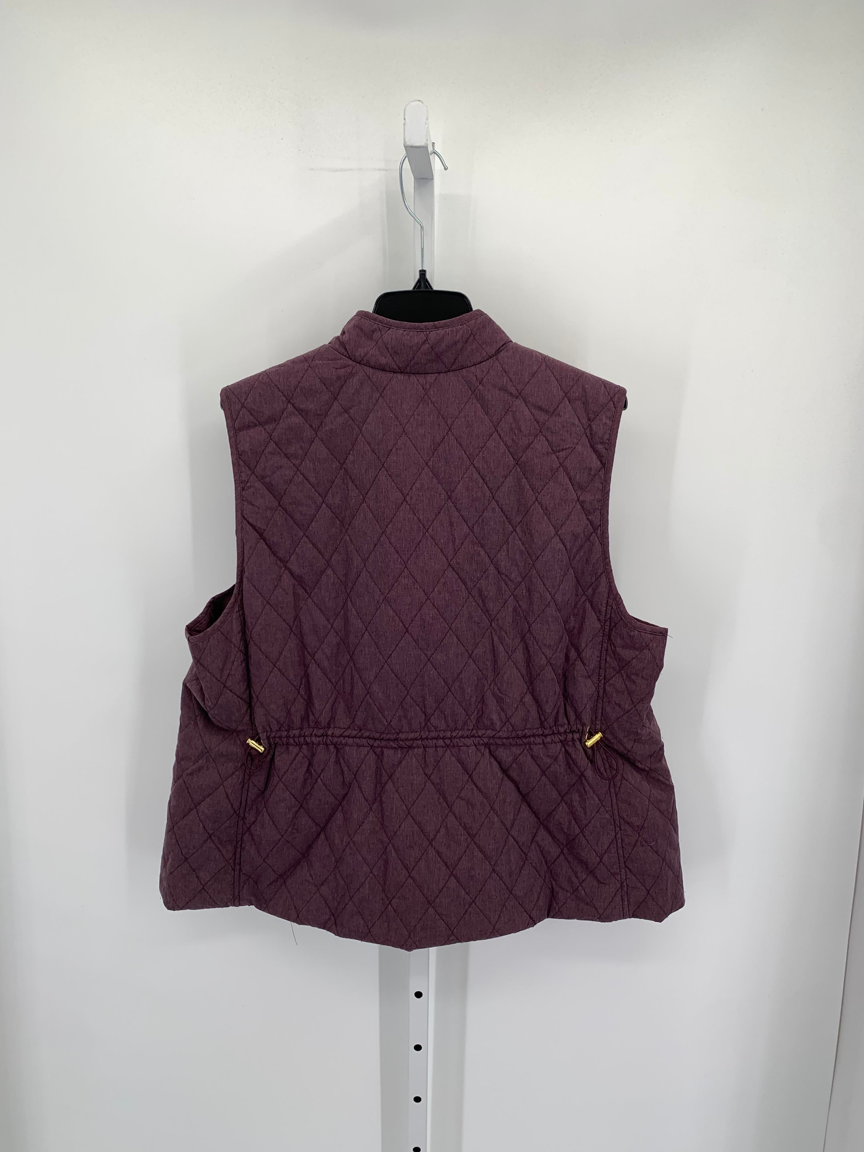 Croft & Barrow Size 2X Womens Vest