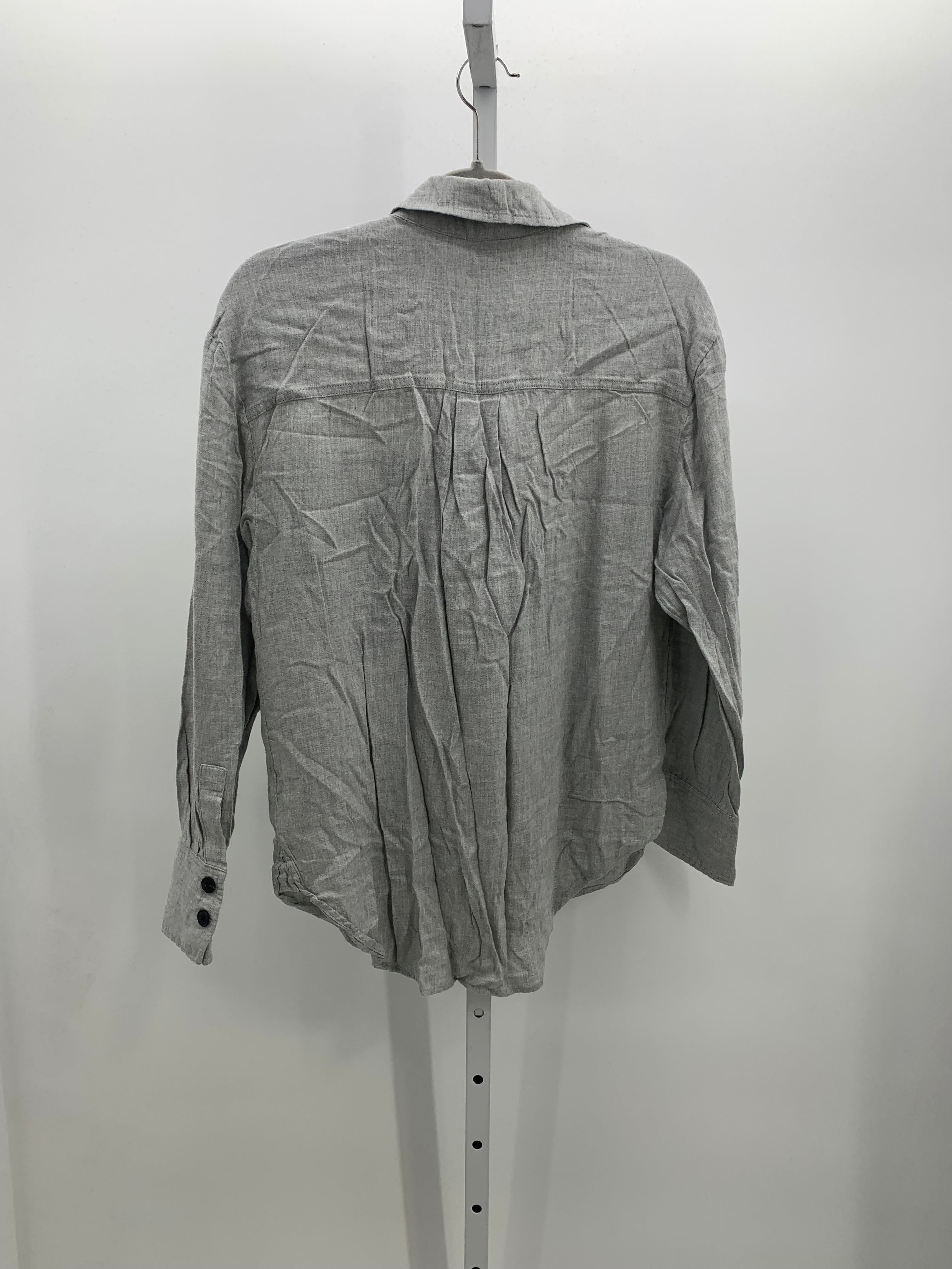 Madewell Size Medium Misses Long Sleeve Shirt