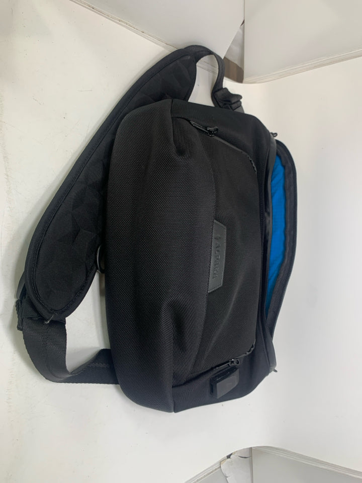 Alpaka Bravo Sling Max V2 Black Ballistic Nylon Messenger Bag