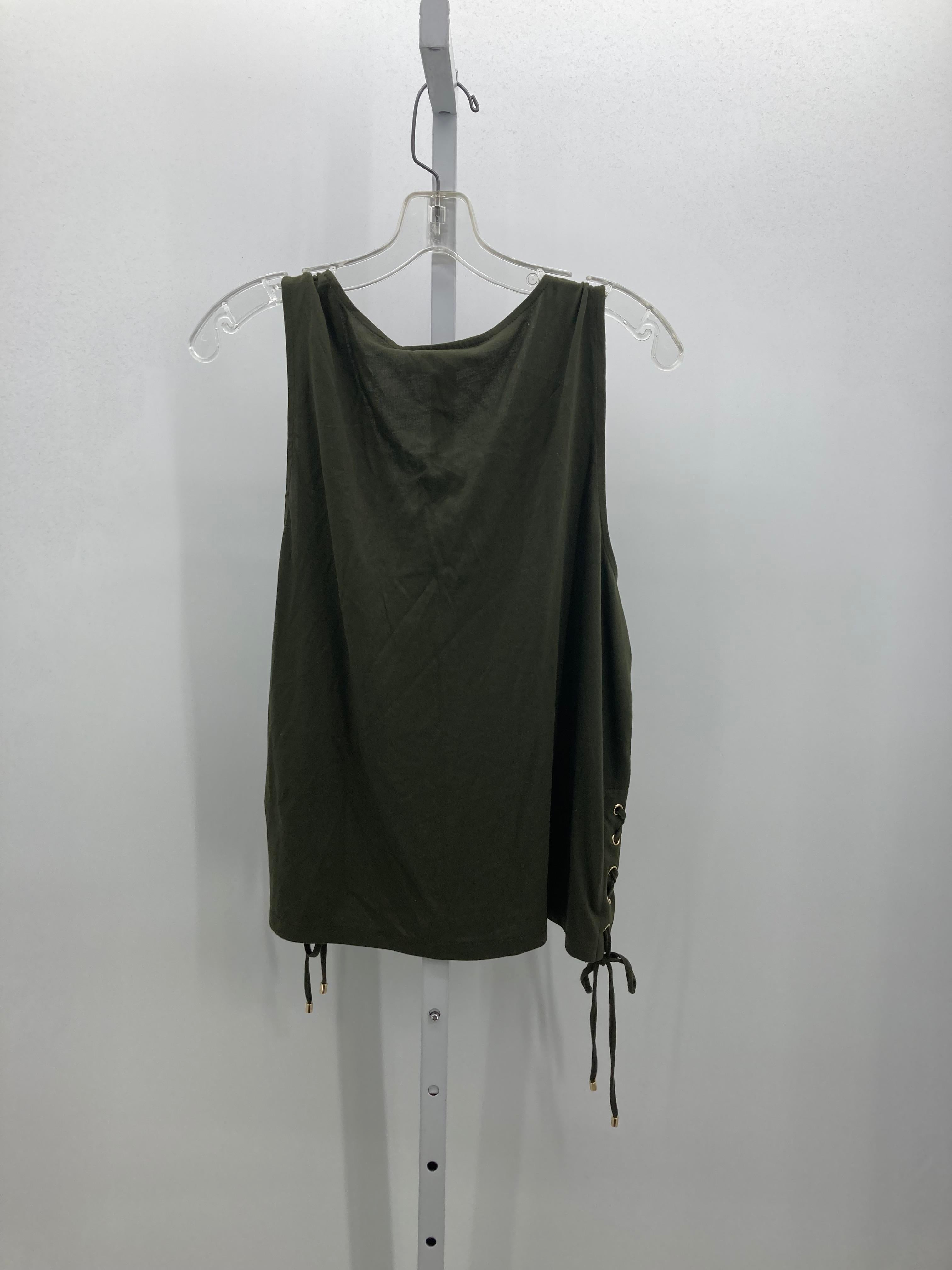 Michael Kors Size Large Misses Sleeveless Shirt