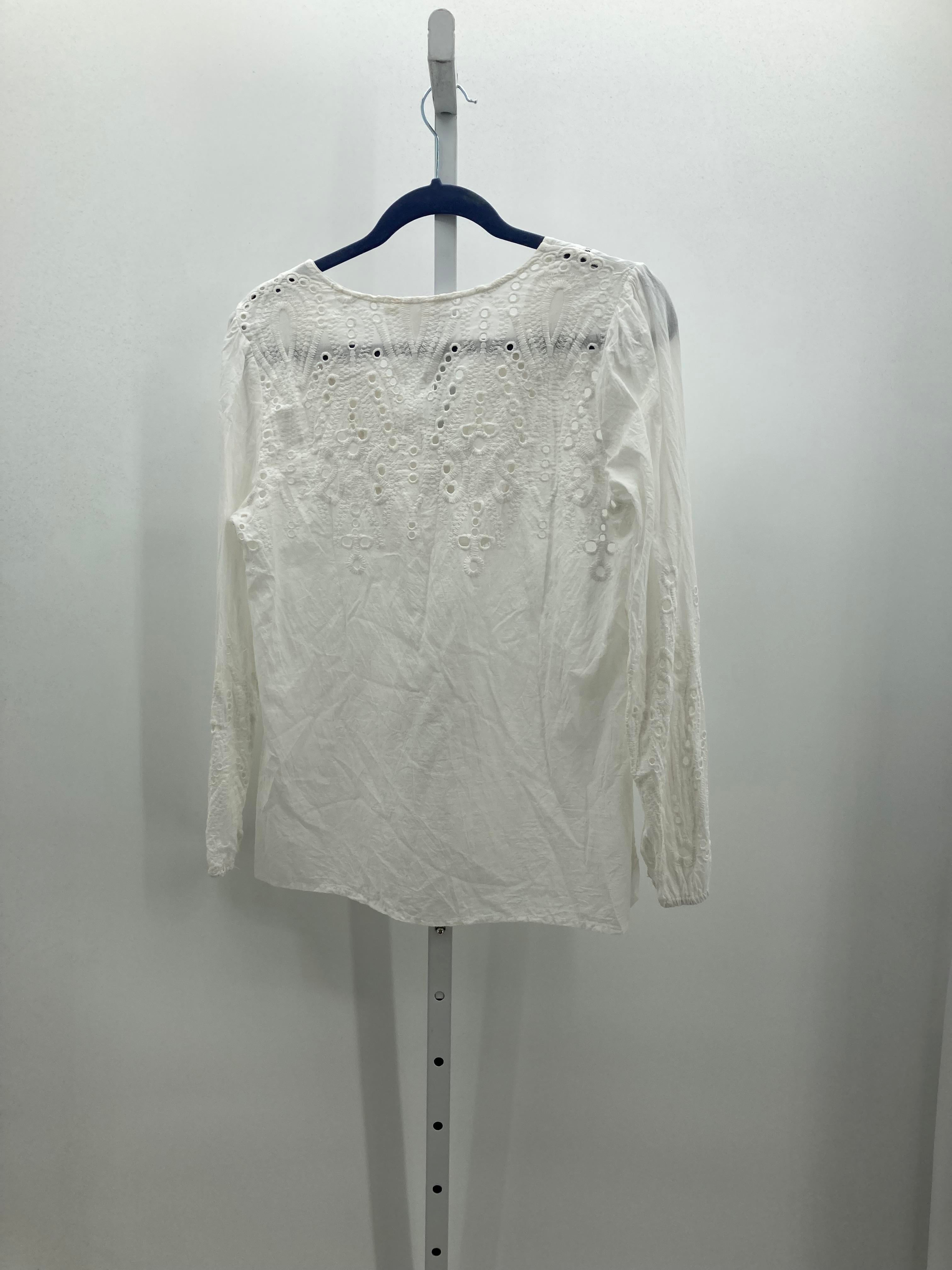 Adiva Size Medium Misses Long Sleeve Shirt