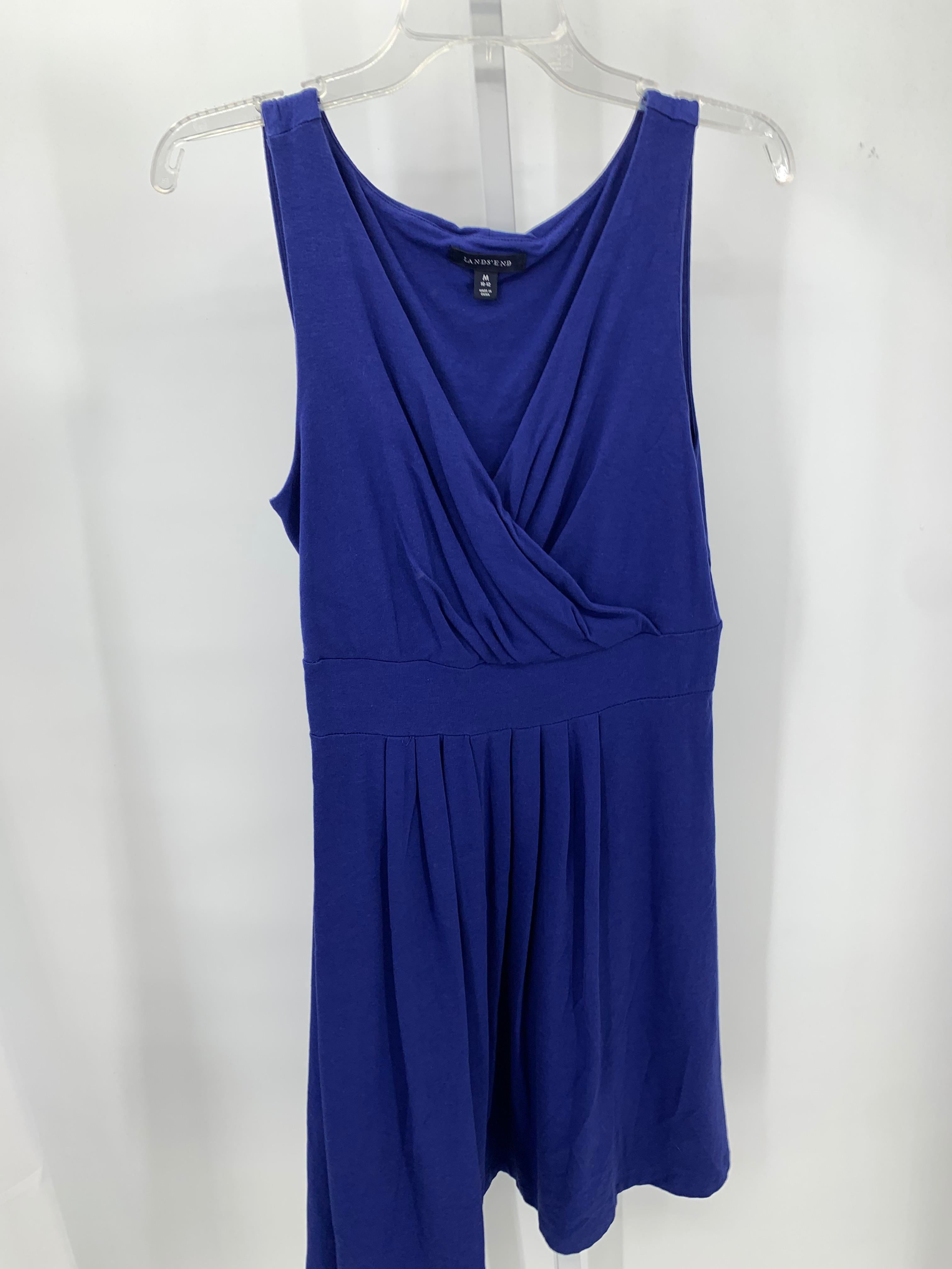 Lands End Size Medium Misses Sleeveless Dress