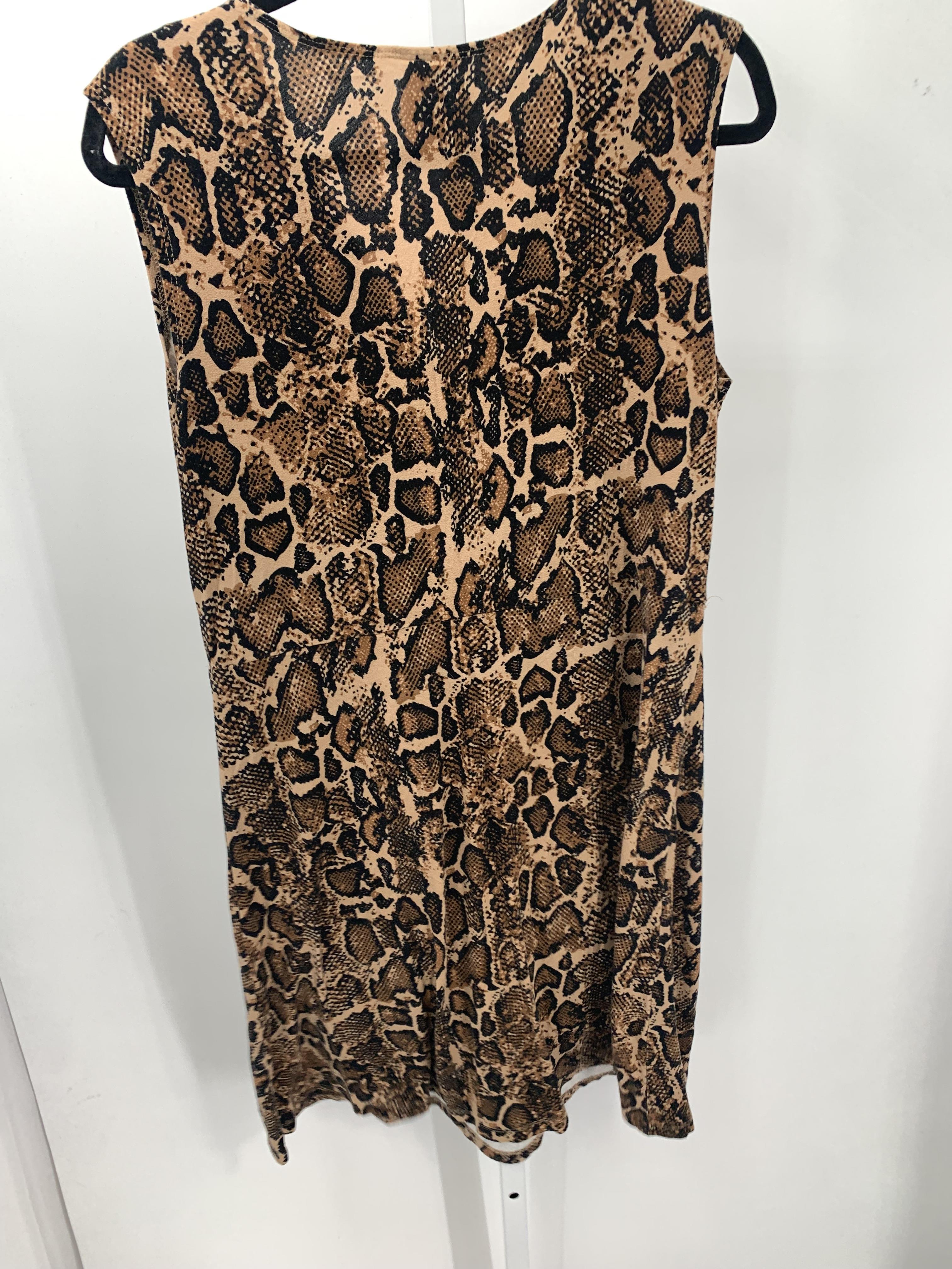 Size Large Misses Sleeveless Dress