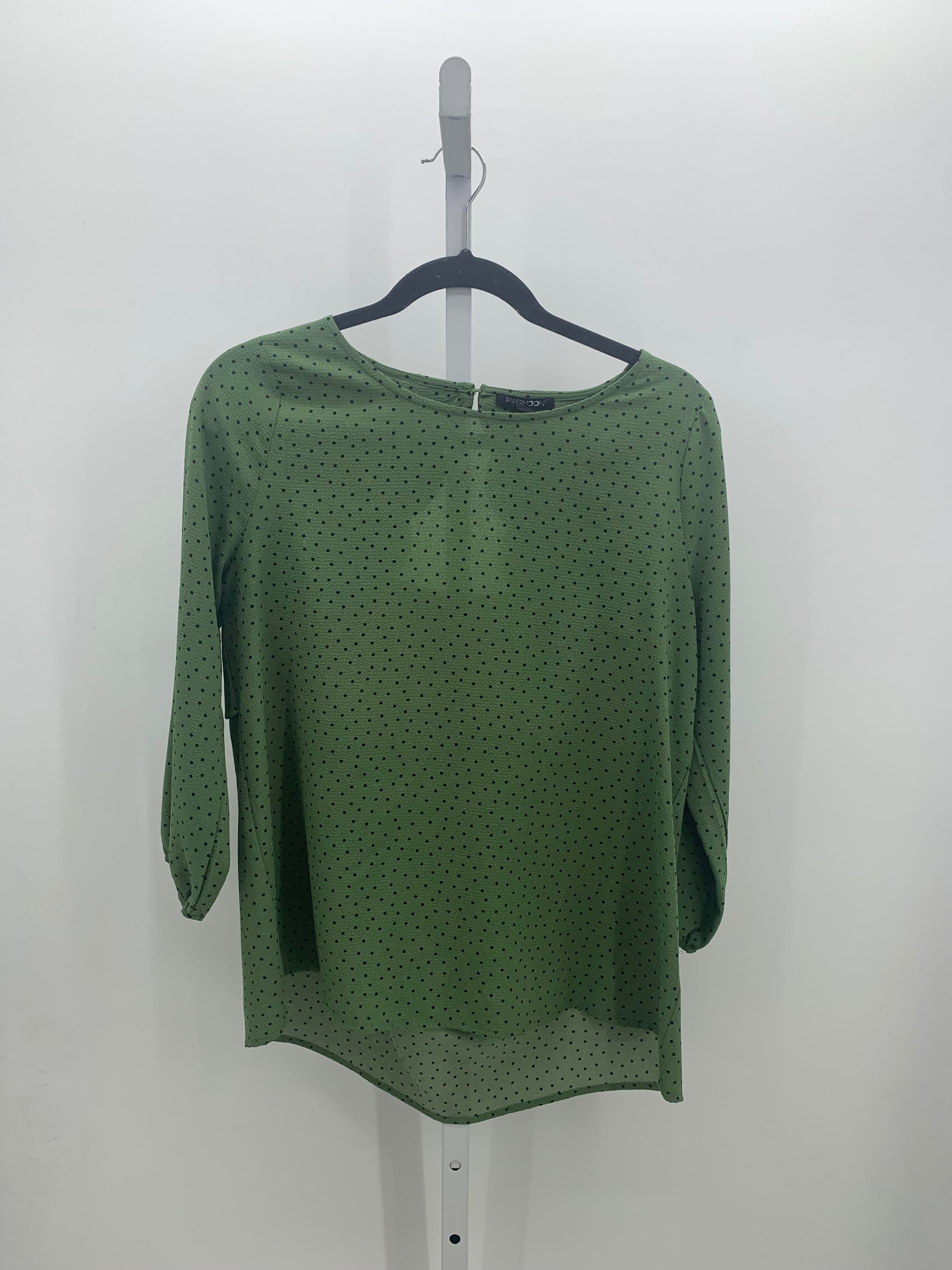 PaperMoon Size Small Misses 3/4 Sleeve Shirt