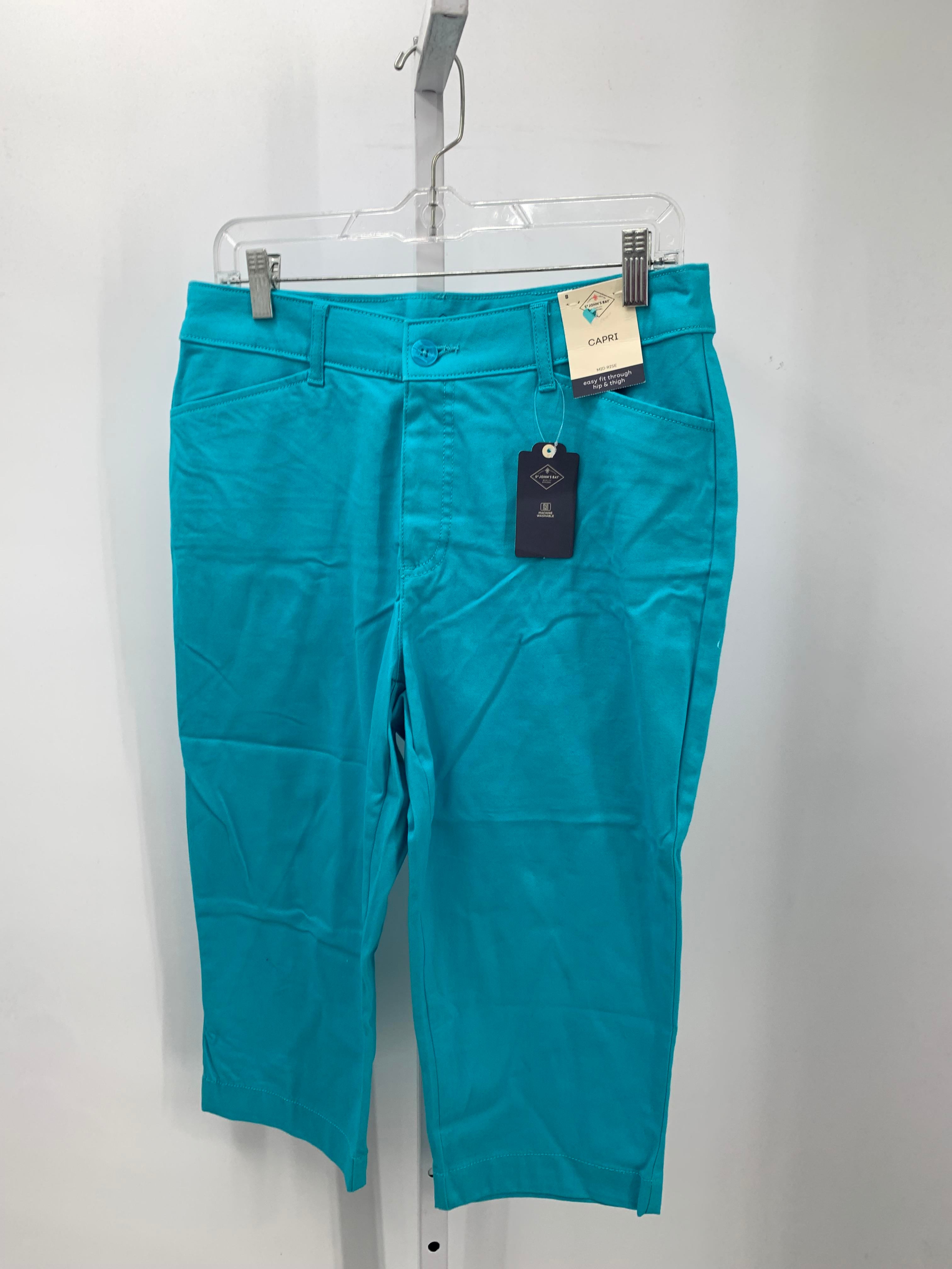 St. Johns Bay Size 8 Misses Capri Pants
