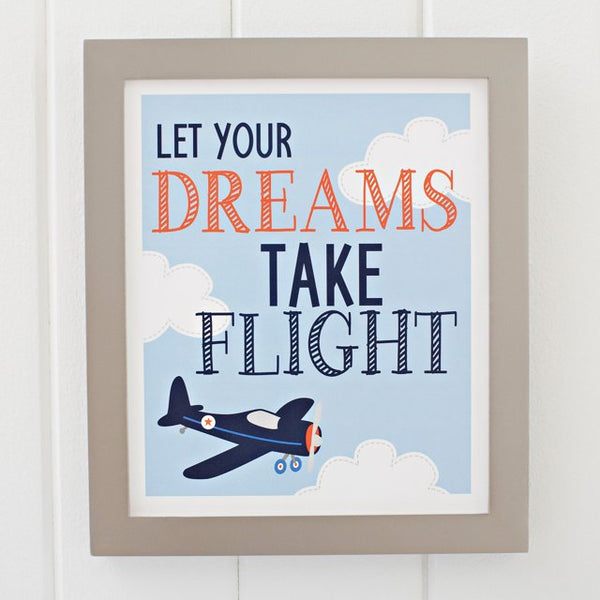 Take Flight Framed Nursery Wall Art by Carters