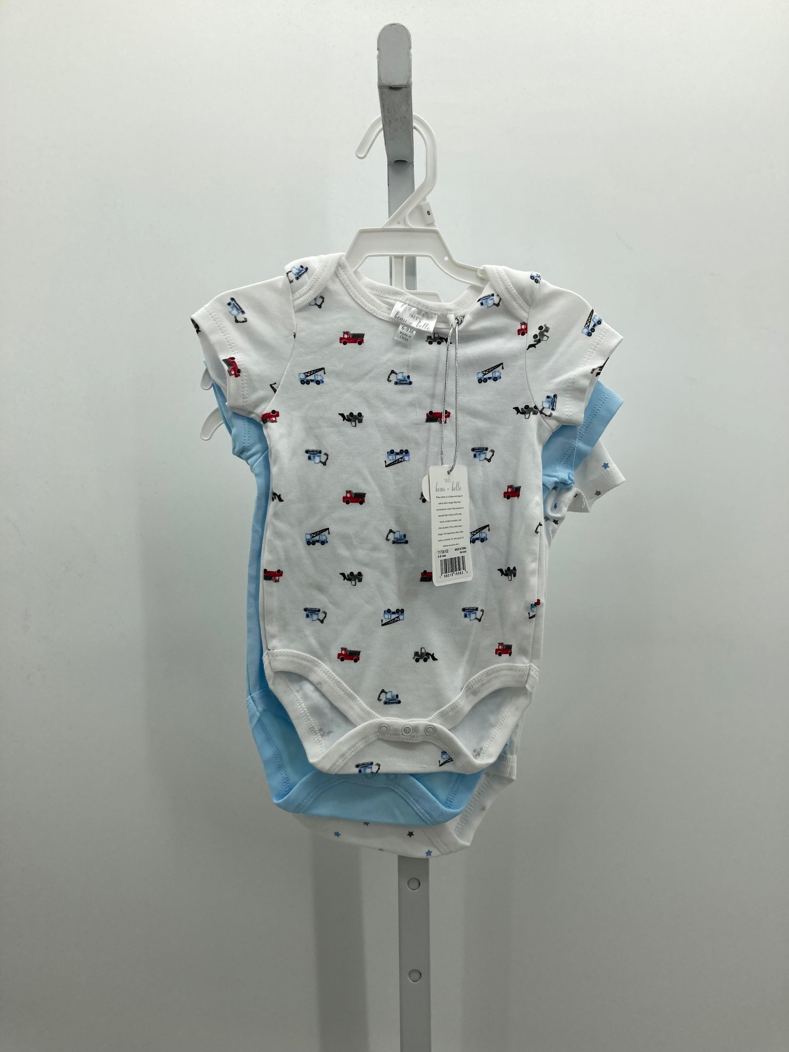NEW THREE SHORT SLV BODY SUIT.
