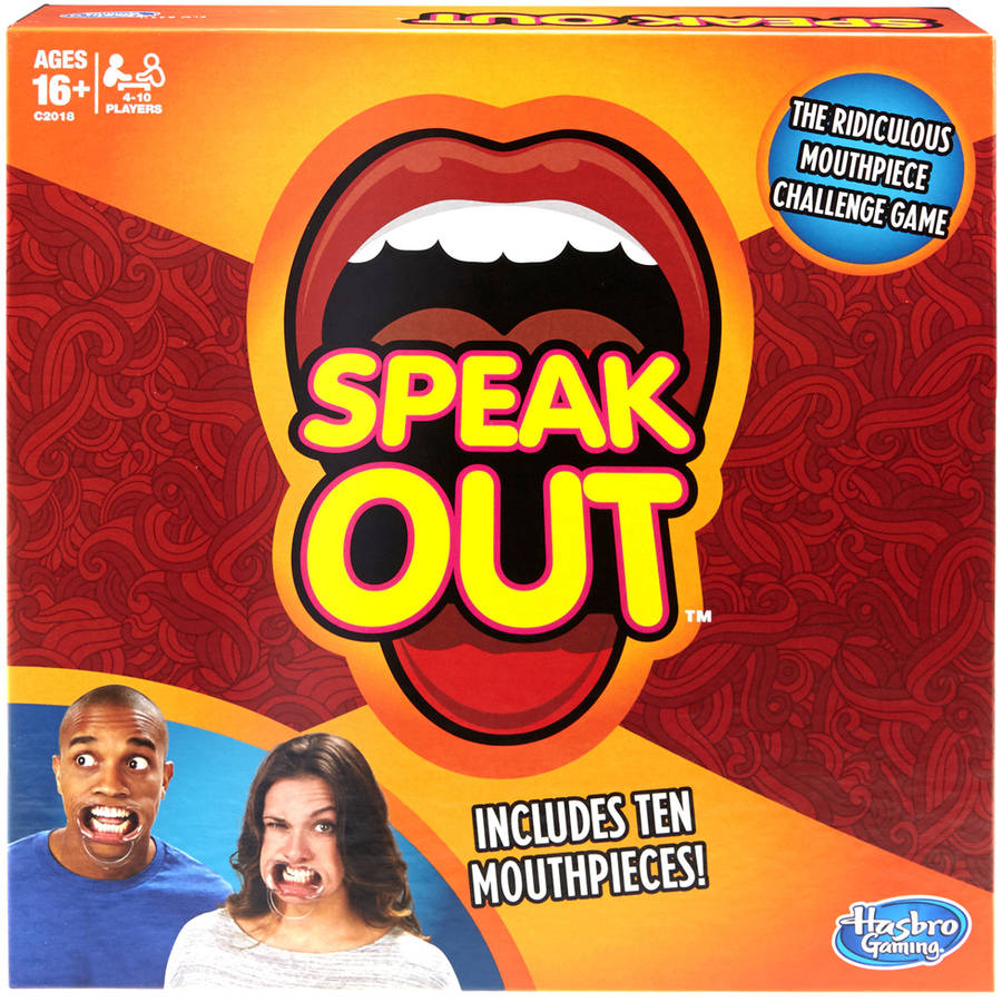 Speak Out Game (with 10 Mouthpieces) -