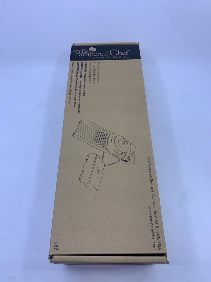NIB PAMPERED CHEF ULTIMATE MANDOLINE.