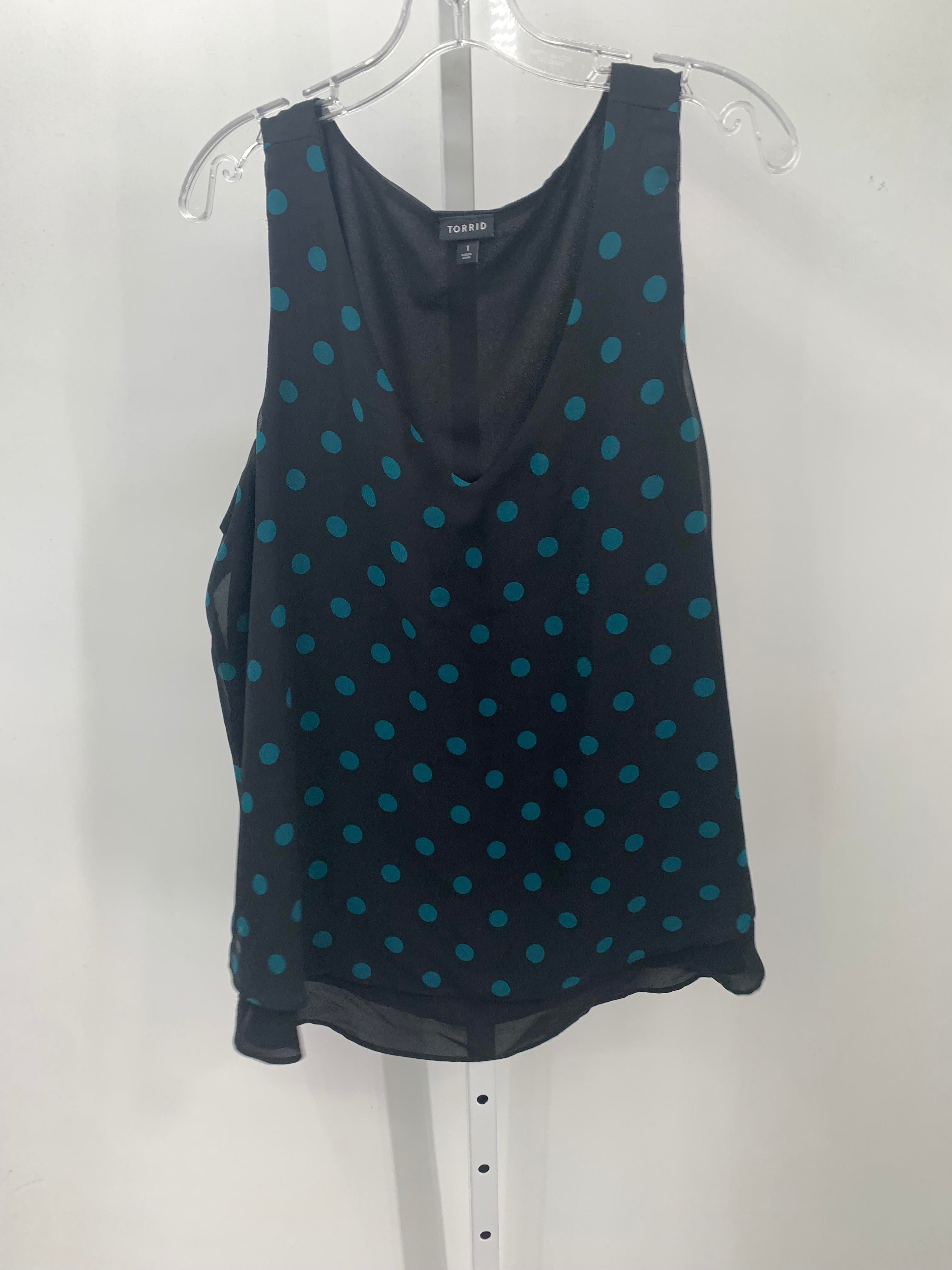 Torrid Size 1X Womens Sleeveless Shirt