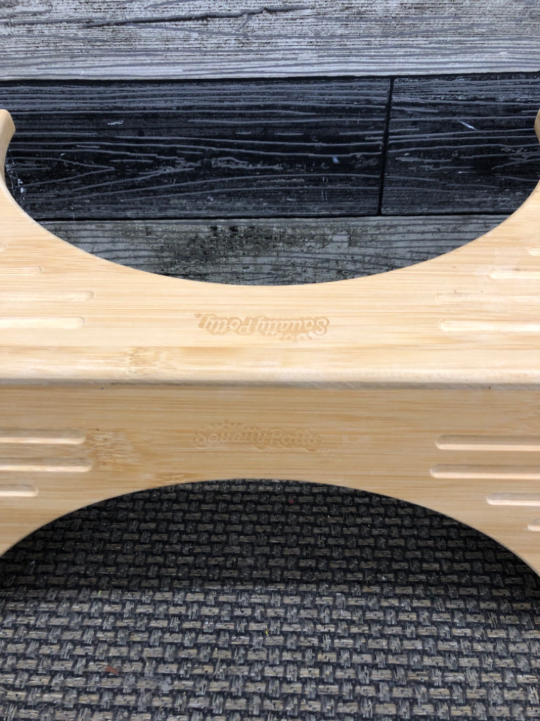BAMBOO SQUATTY POTTY STEP.