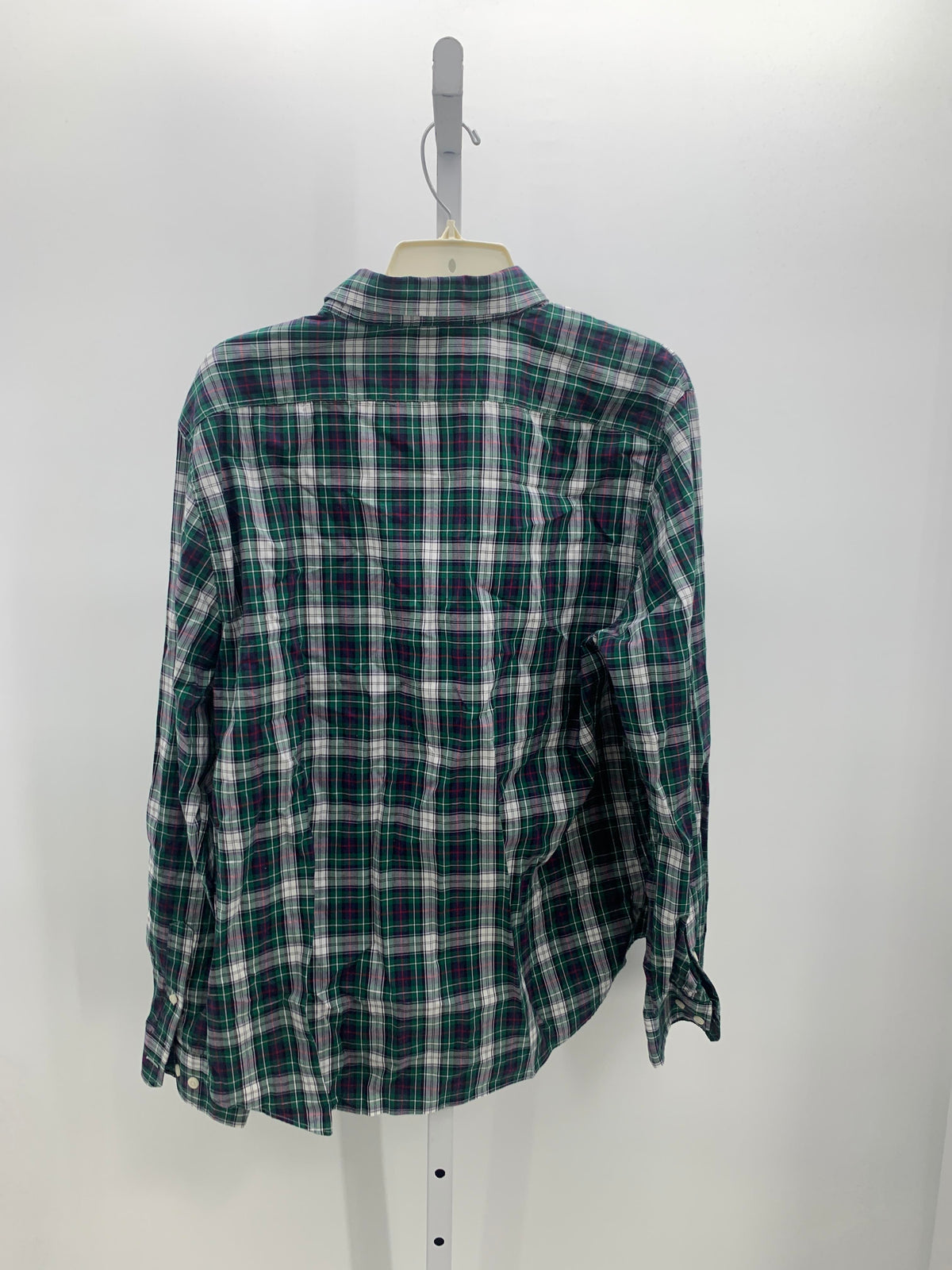 PLAID BTN DOWN SLIM FIT