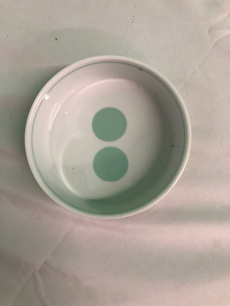 6 CERAMIC 1/2cup -2CUPS PORTION BOWLS MESU 2 "H X 6" DIAM