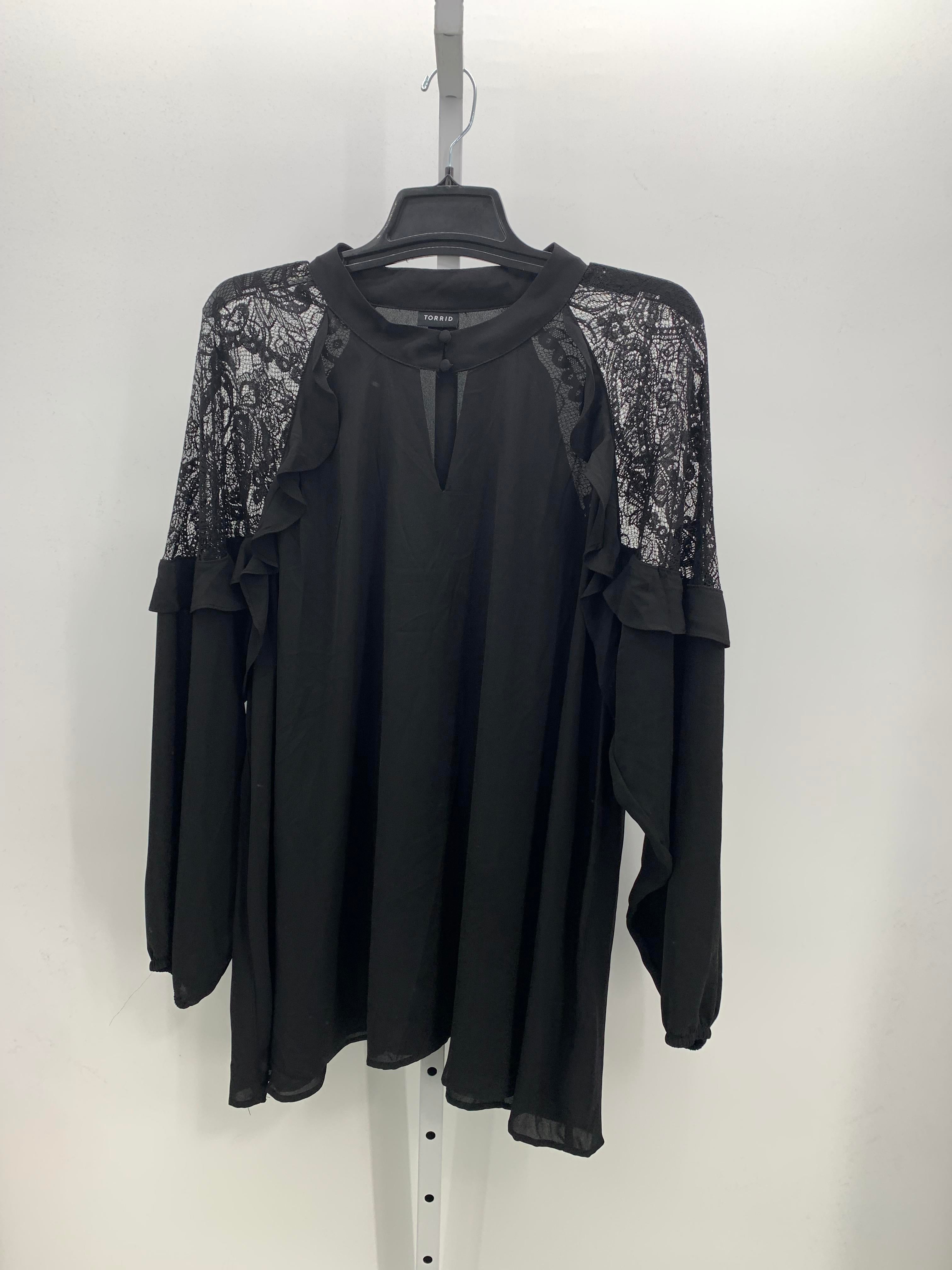 Torrid Size 4X Womens Long Sleeve Shirt