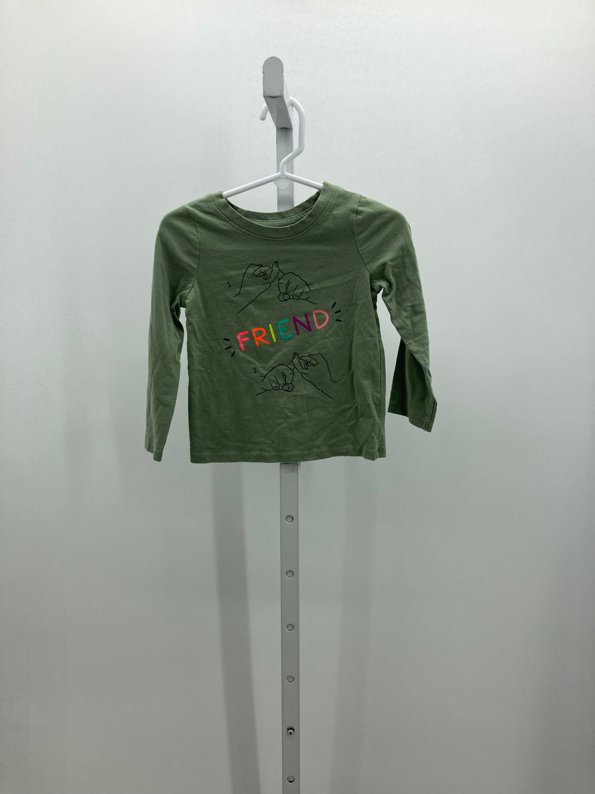 Cat & Jack Size 2T Girls Long Sleeve Shirt