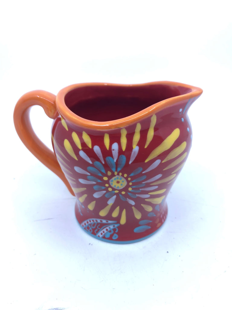 TRACY PORTER RED/ORANGE CREAMER.