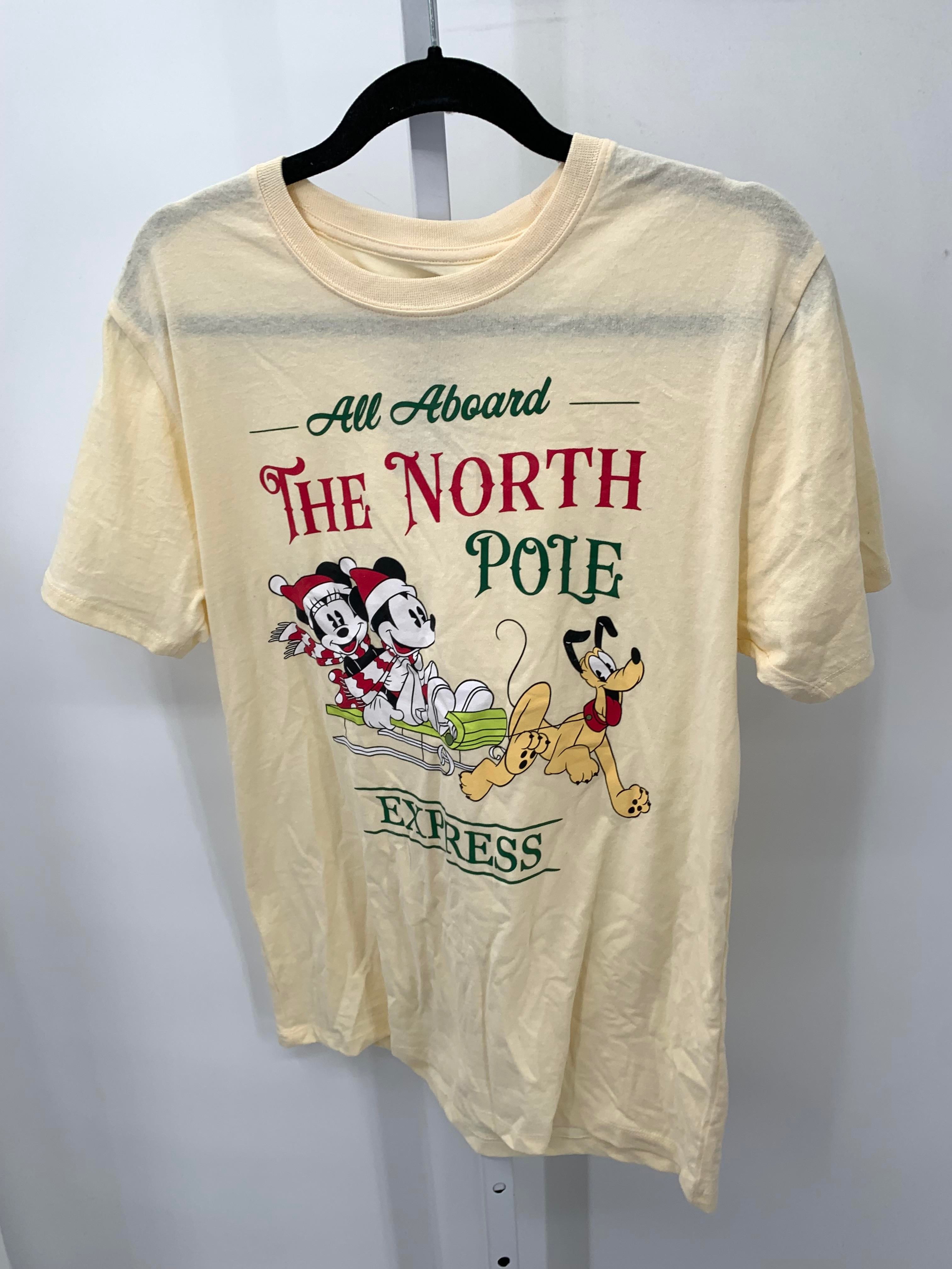SHORT SLV SHIRT ALL ABOARD THE NORTH POLE
