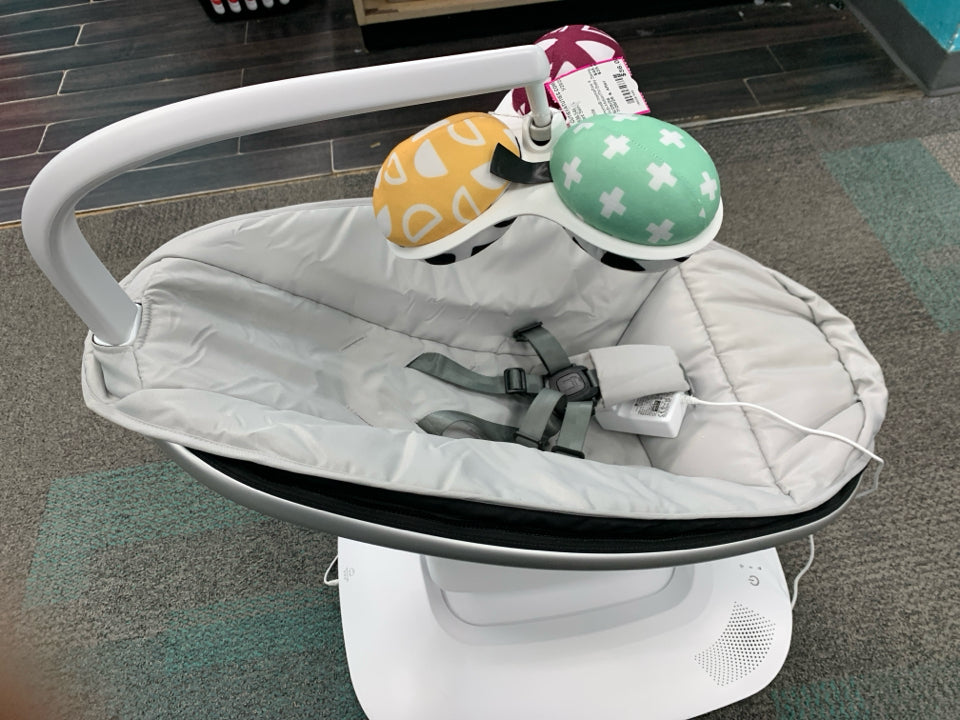 4moms® mamaRoo 4 Multi-MotionTM Baby Swing, Bluetooth Baby Rocker with 5 Unique