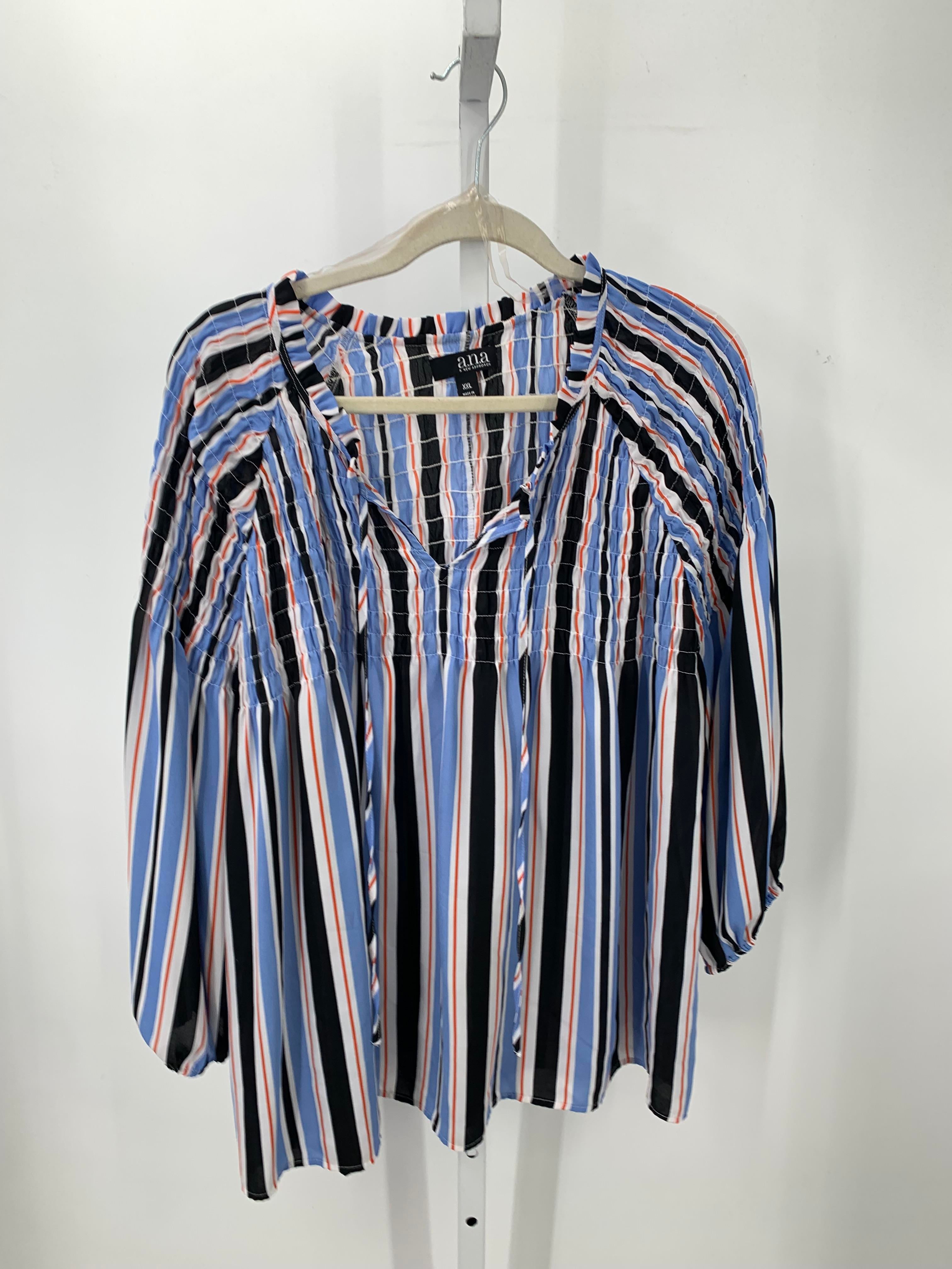 A.N.A. Size XXL Misses Long Sleeve Shirt