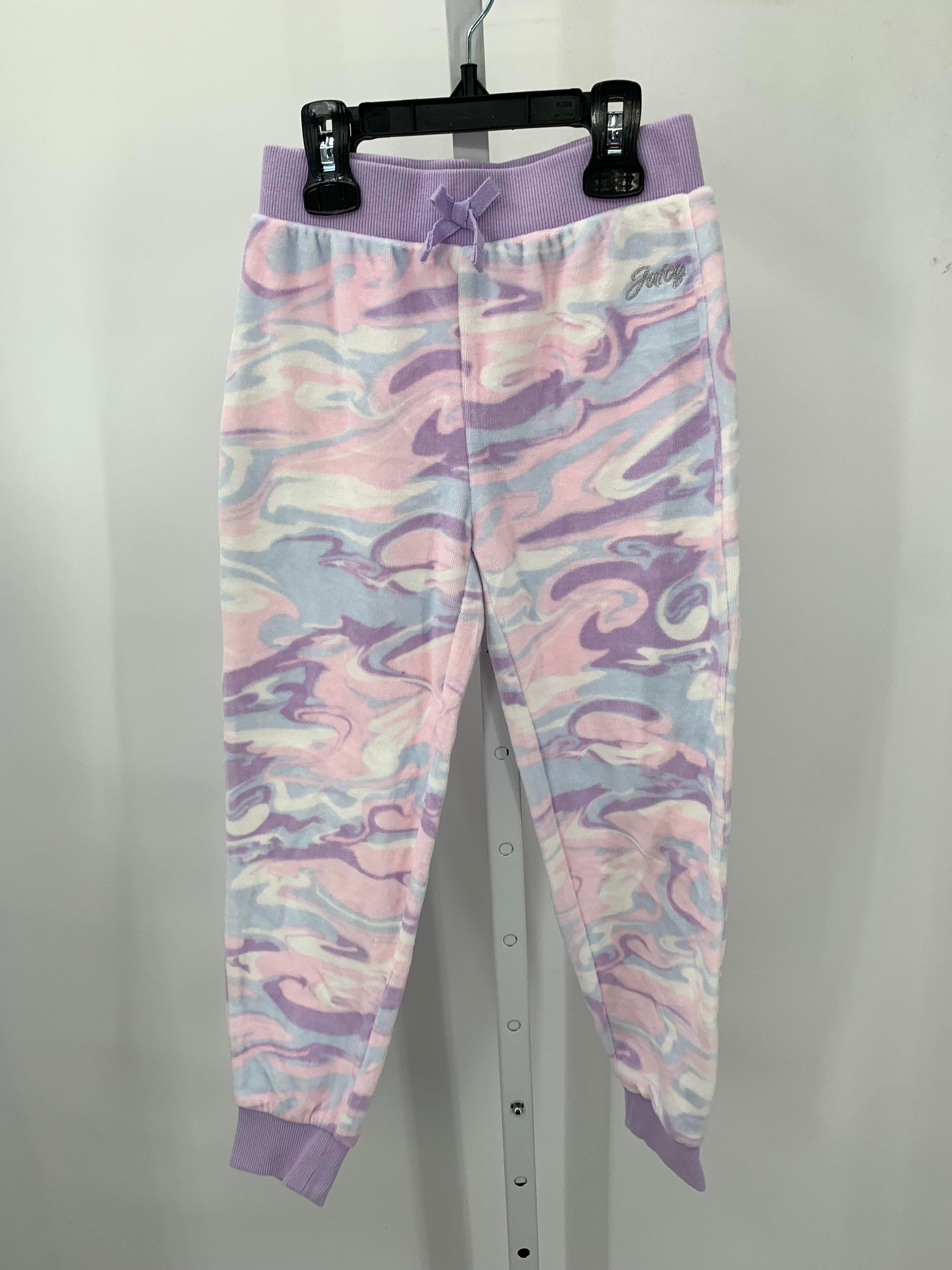 Juicy Couture Size 7 Girls Sweat Pants