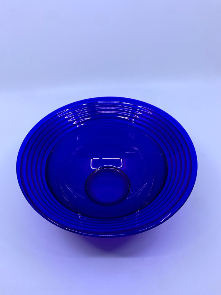 COBALT BLUE BOWL.