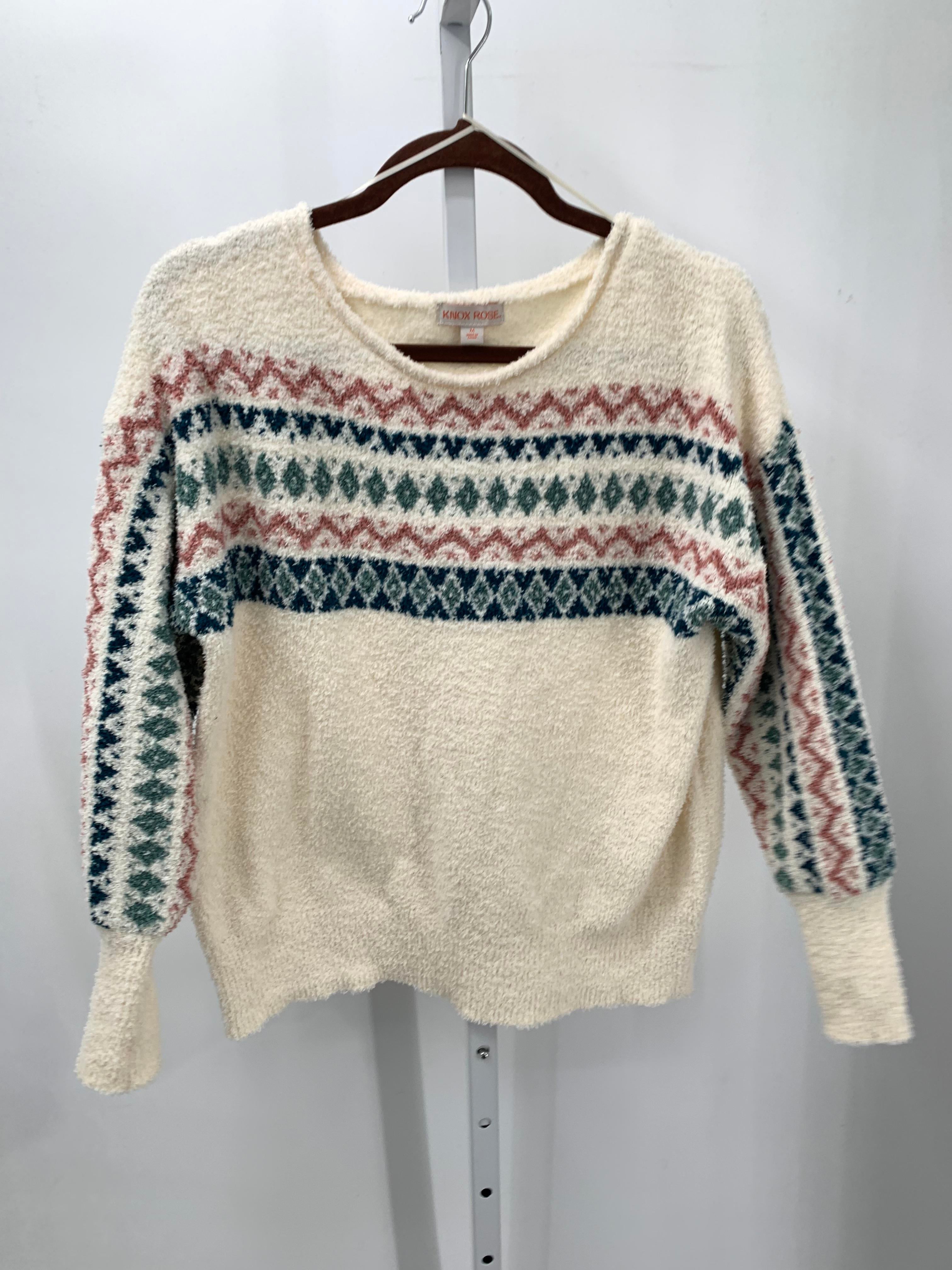Knox Rose Size Medium Misses Long Slv Sweater