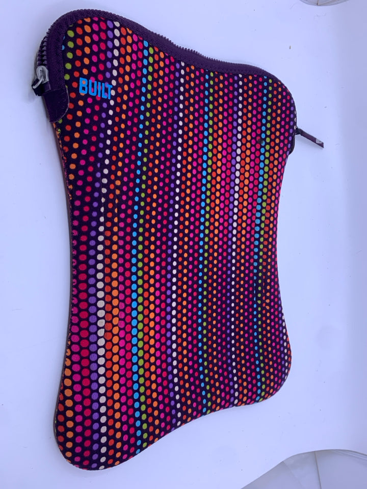 BUILT RAINBOW COLORED LAPTOP COVER.