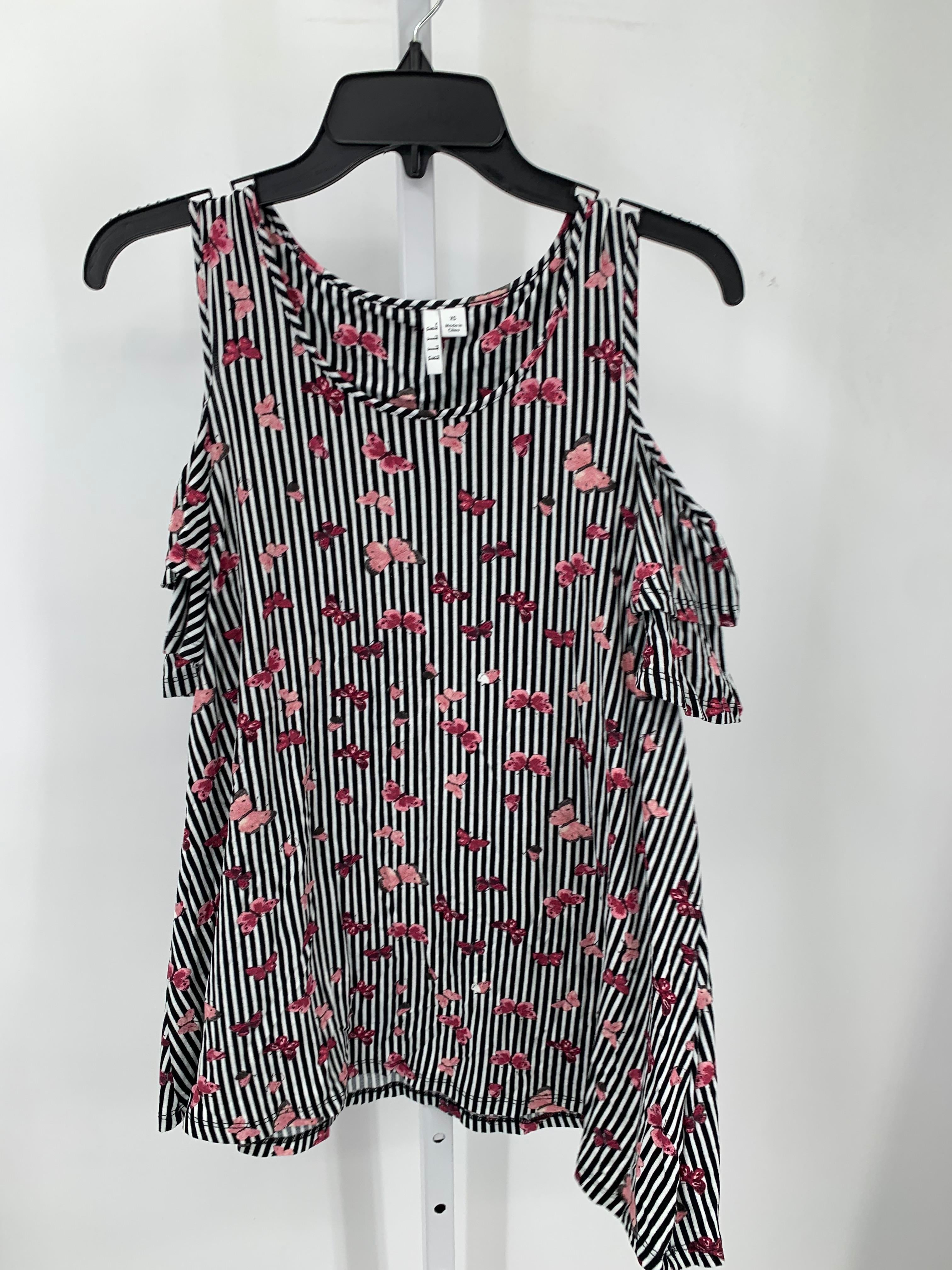 Elle Size X Small Misses Short Sleeve Shirt