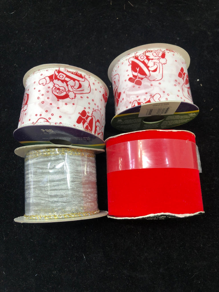 ASSORTED HOLIDAY RIBBON