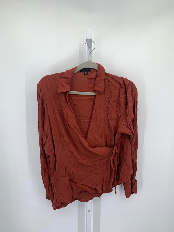 J. Crew Size 20 W Womens Long Sleeve Shirt