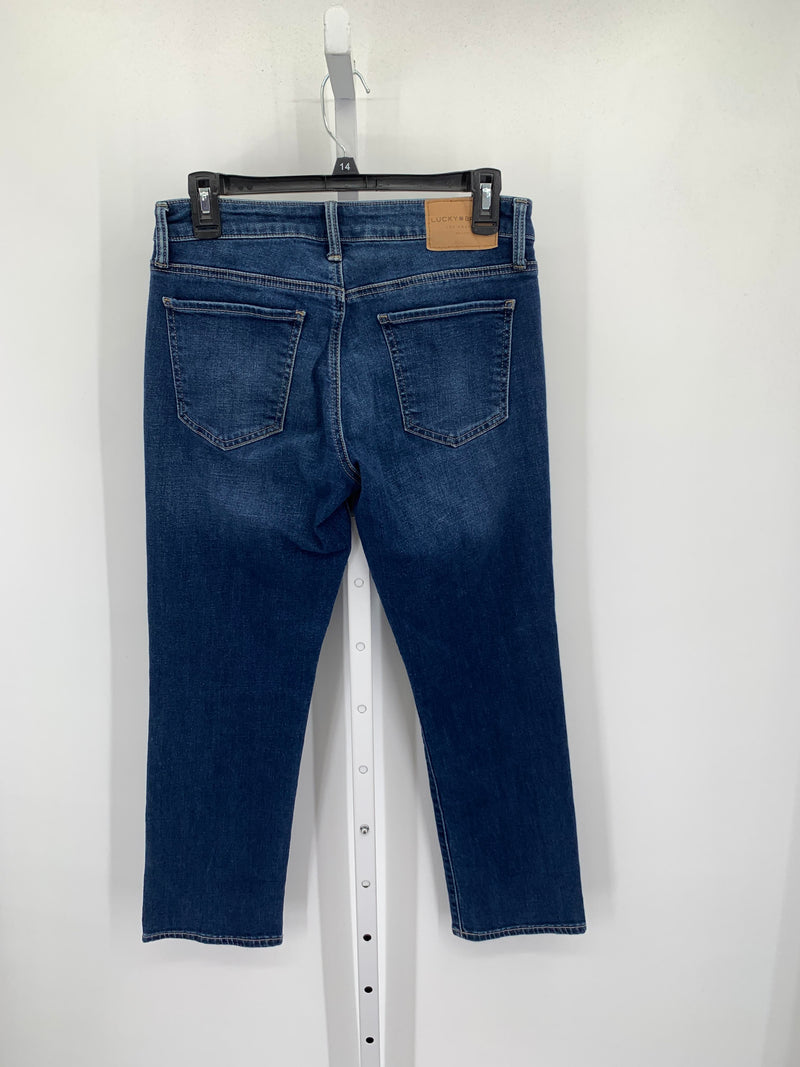 Lucky Brand Size 6 Misses Cropped Jeans