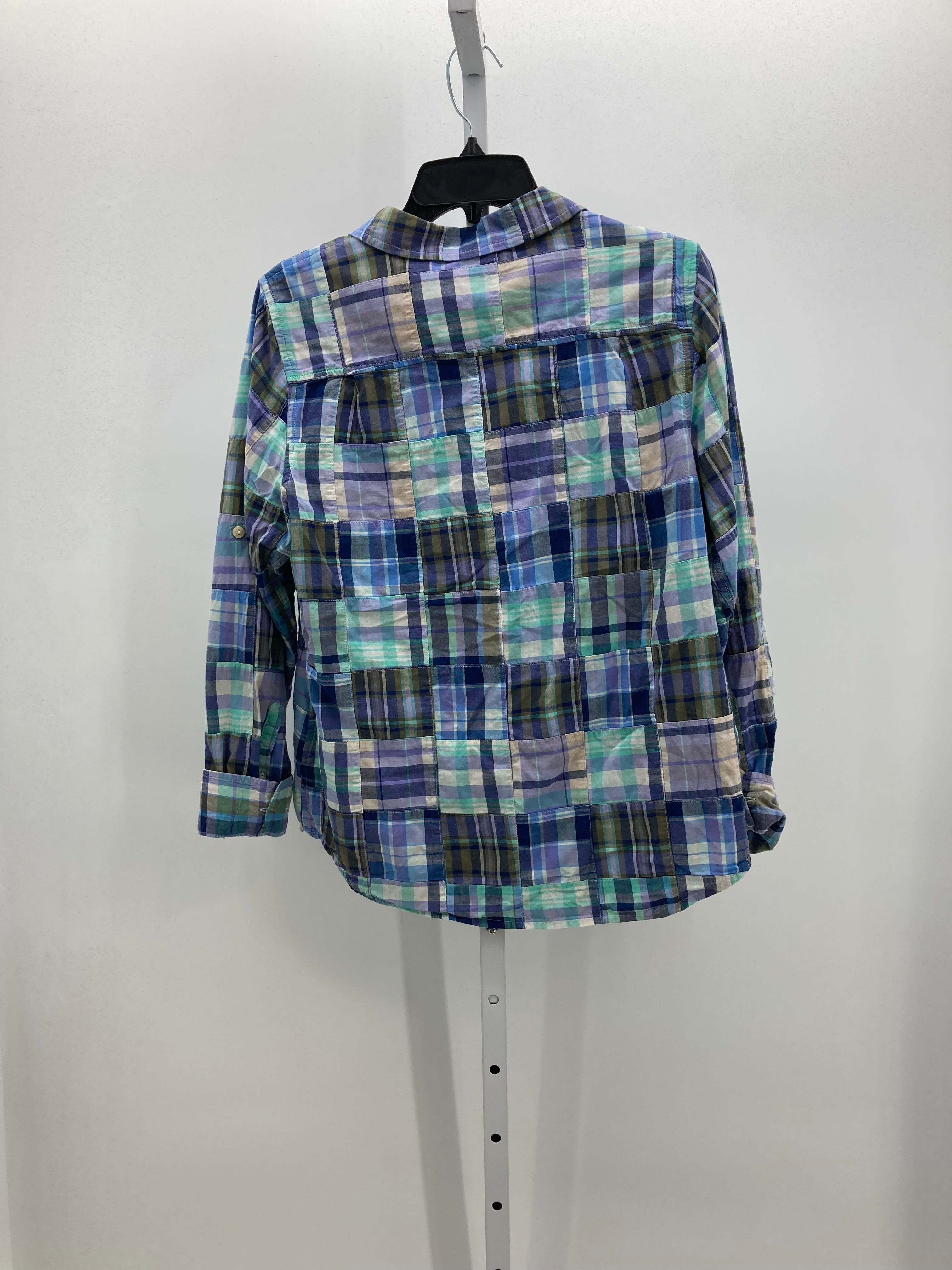 LL Bean Size Small Misses Long Sleeve Shirt