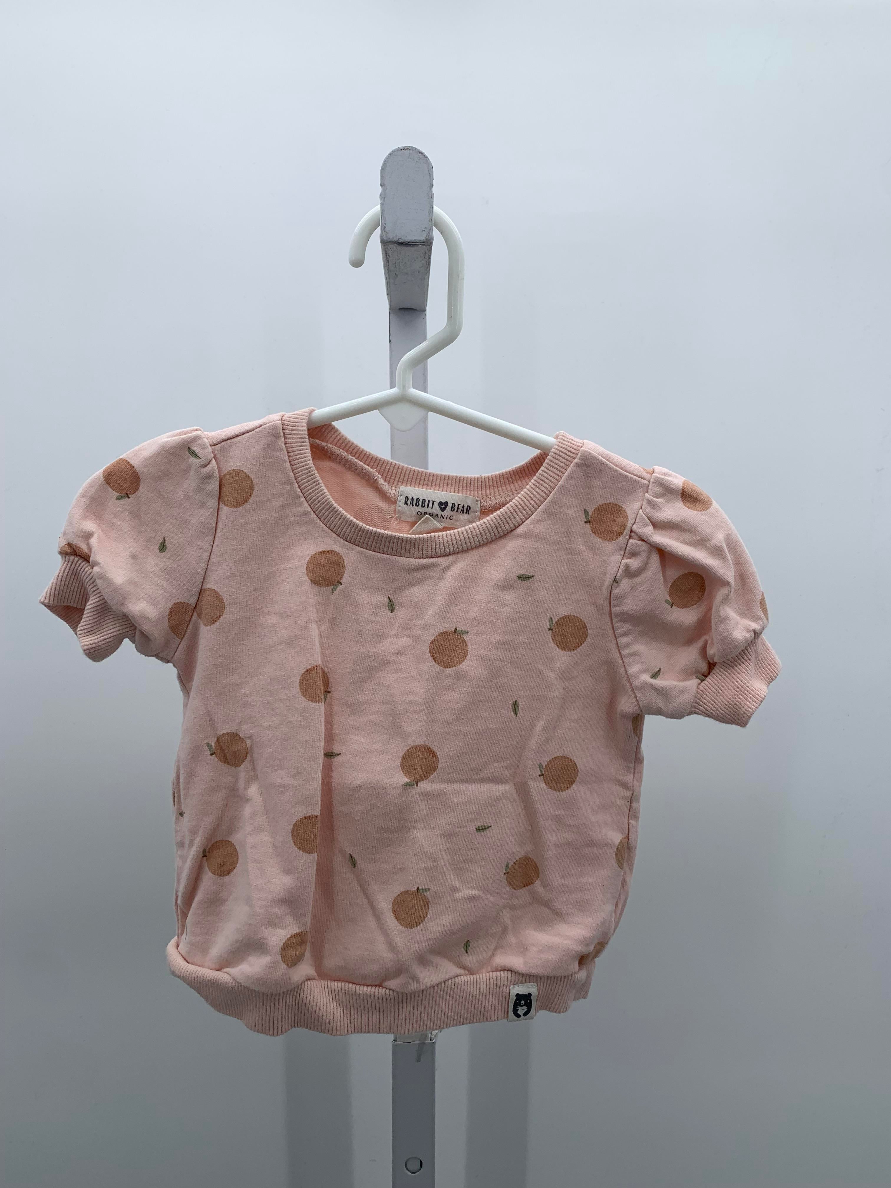 Rabbit + Bear Size 12 Months Girls Short Sleeve Shirt