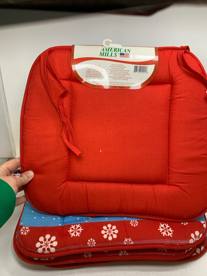 4 NEW PENGUIN CHAIR PADS.