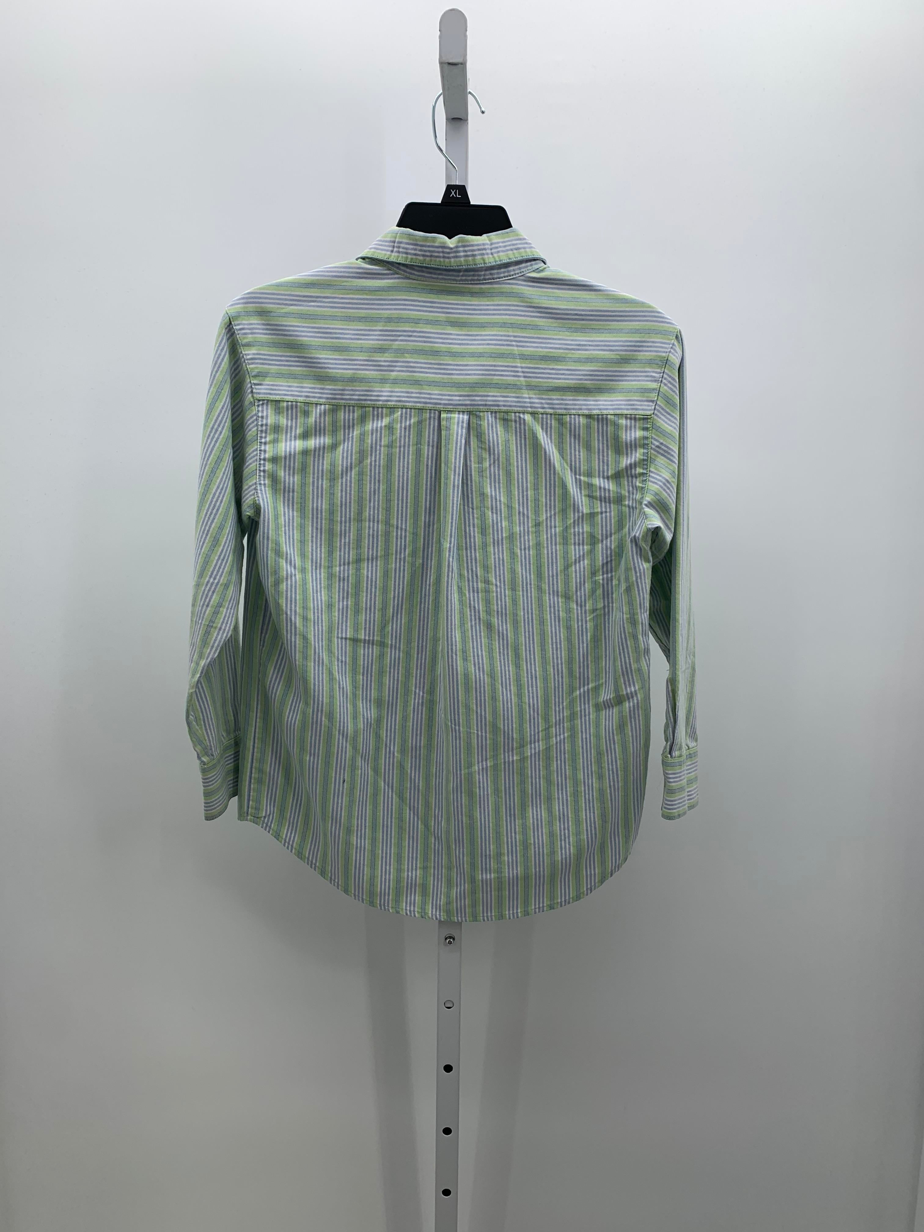BLUE/ GREEN BUTTON DOWN
