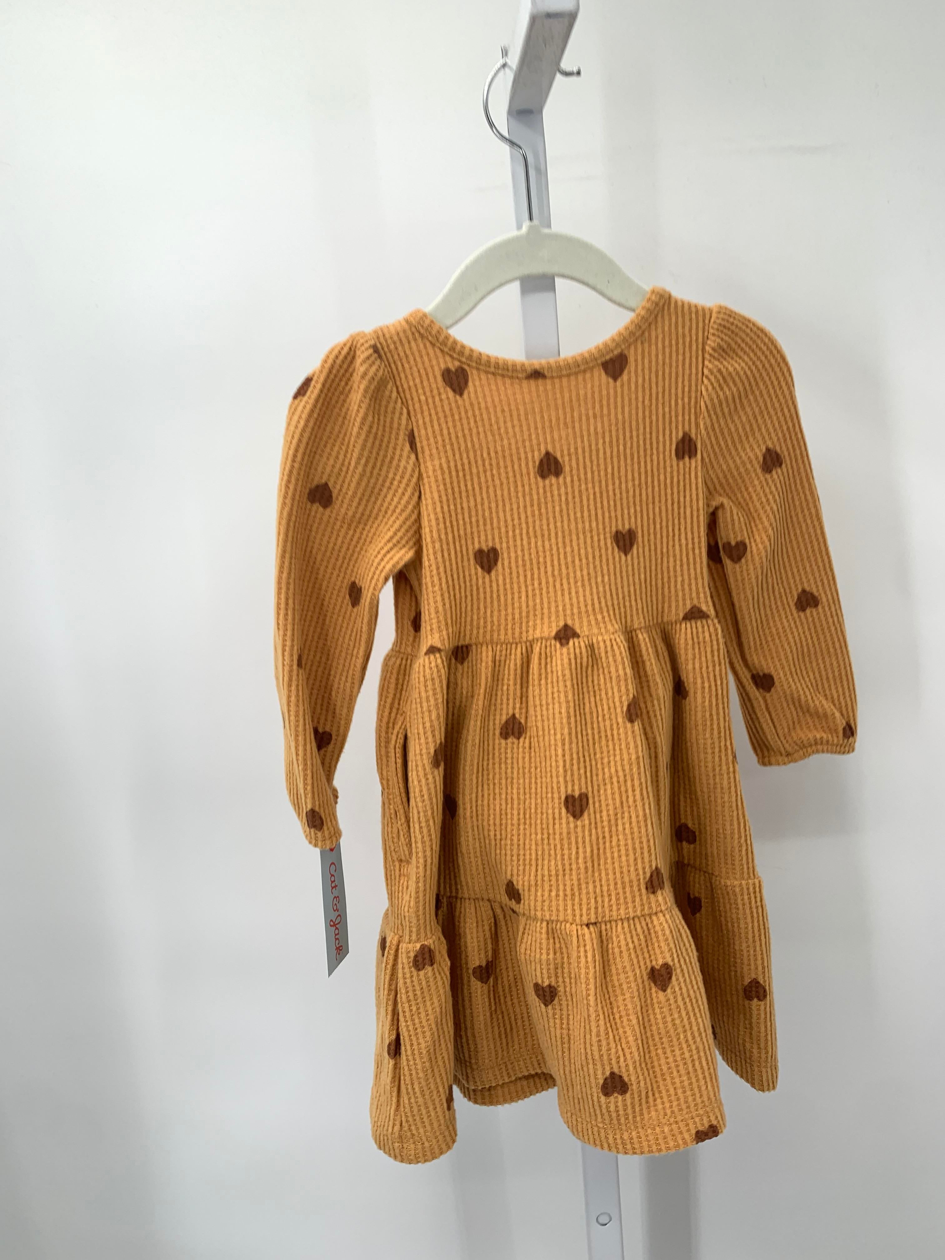 Cat & Jack Size 18 Months Girls Long Sleeve Dress