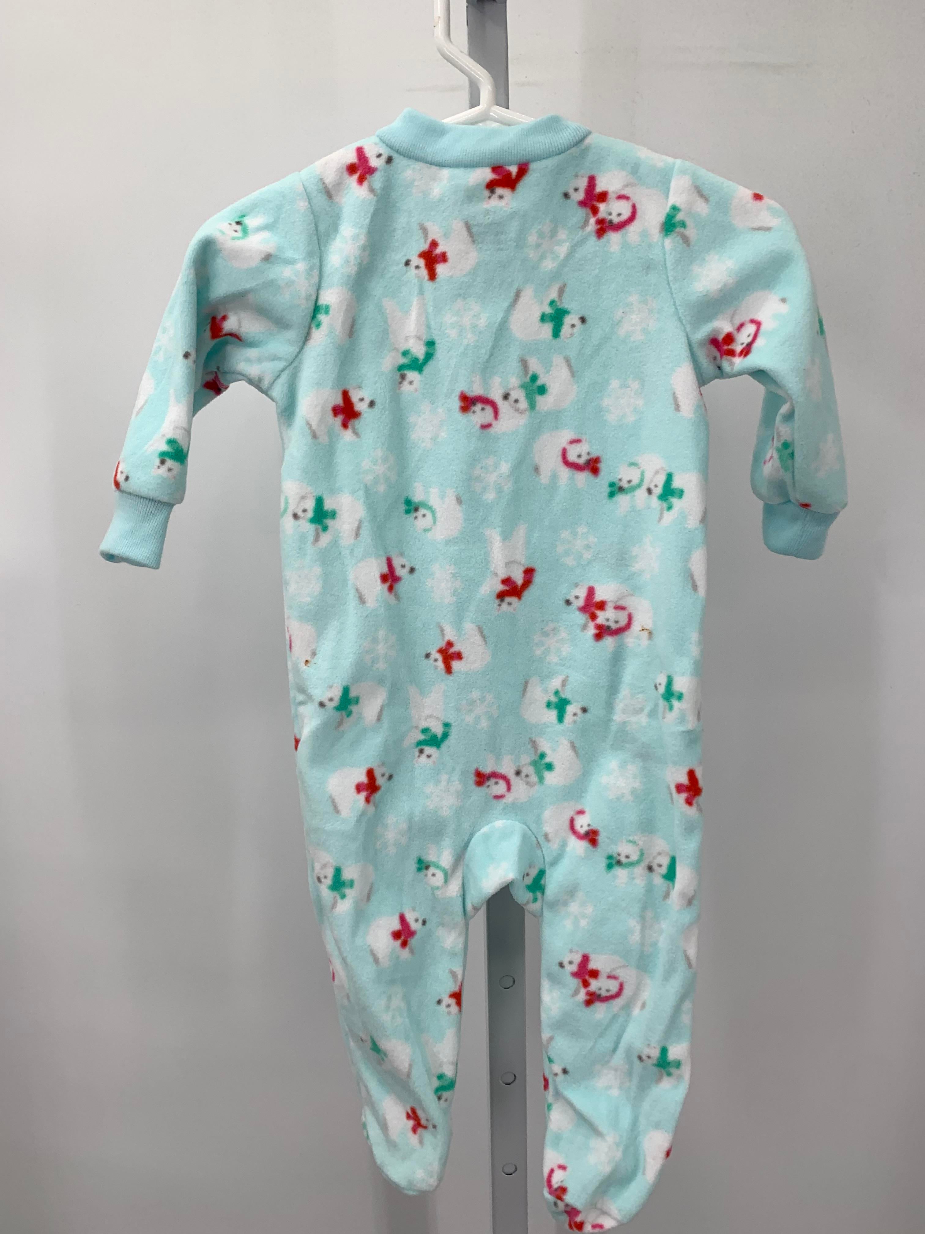 Carters Size 6 Months Girls Long Slv. Romper
