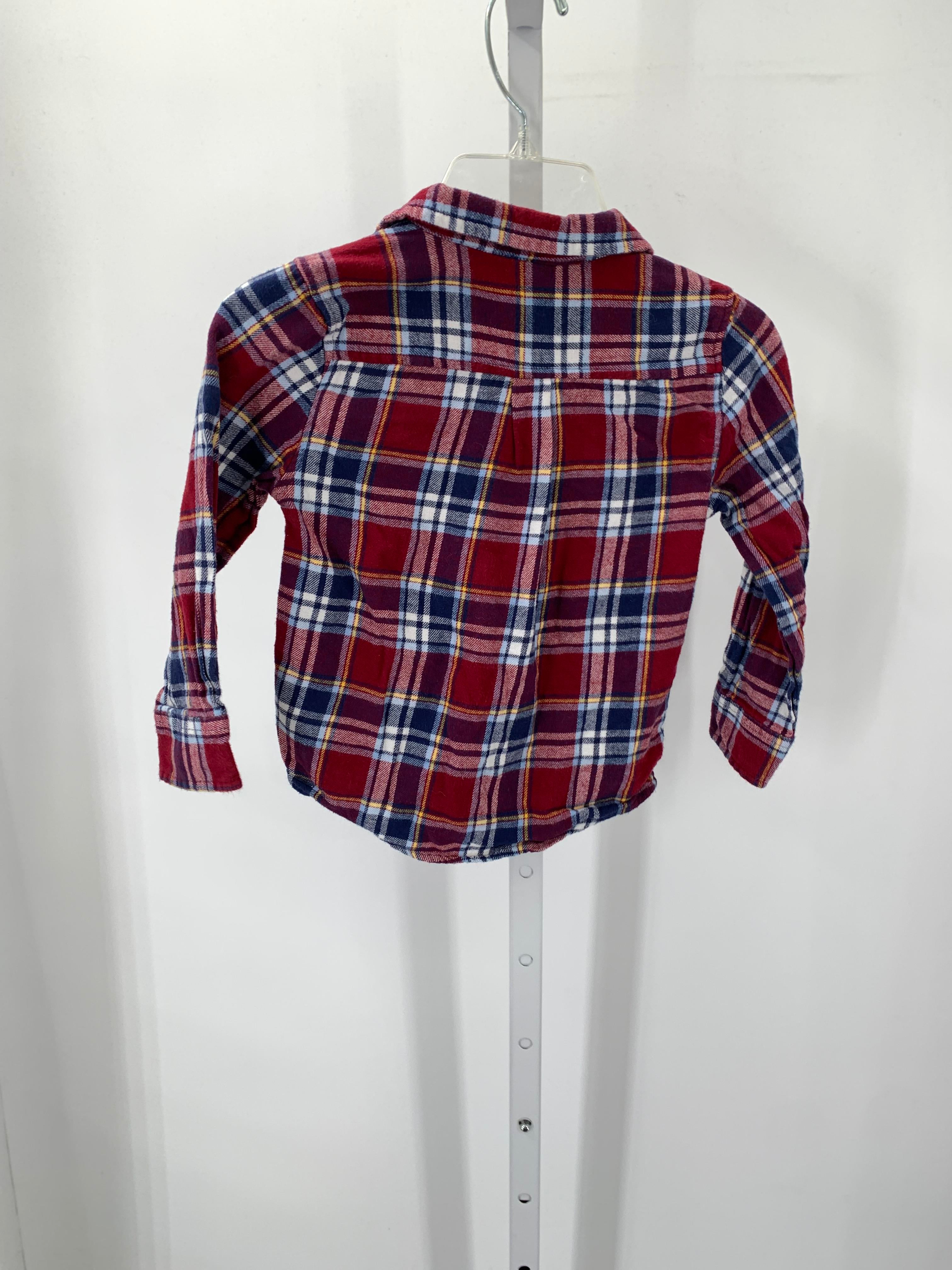 BLUE RED PLAID
