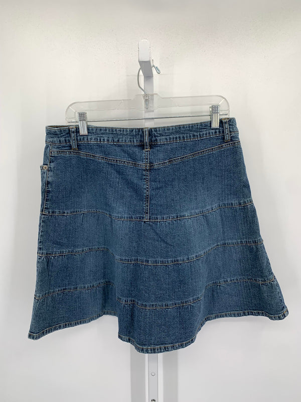 LA Blues Size 14 Misses Skirt