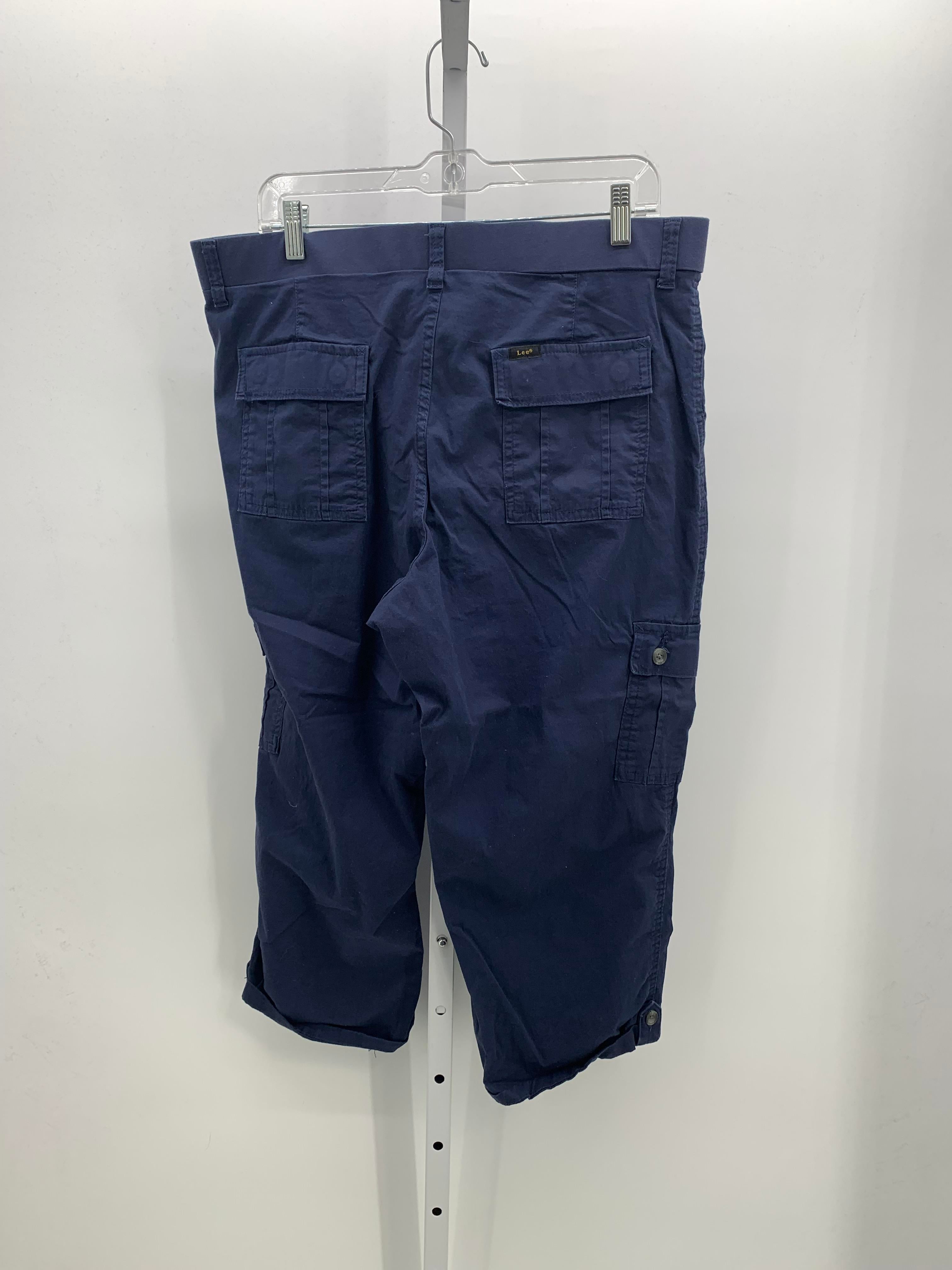 Lee Size 16 Misses Capri Pants