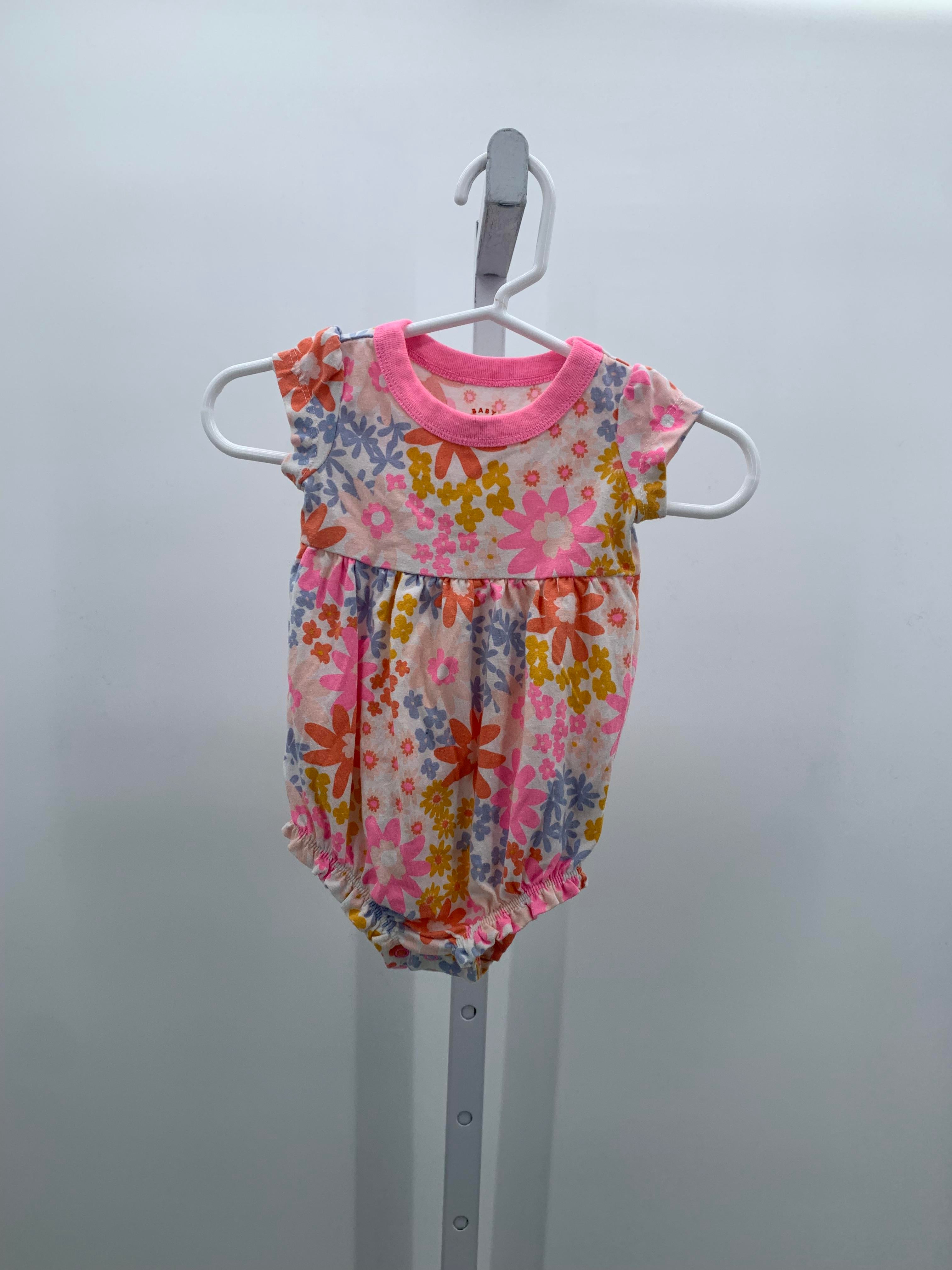 Cat & Jack Size 0-3 months Girls Short Slv. Romper