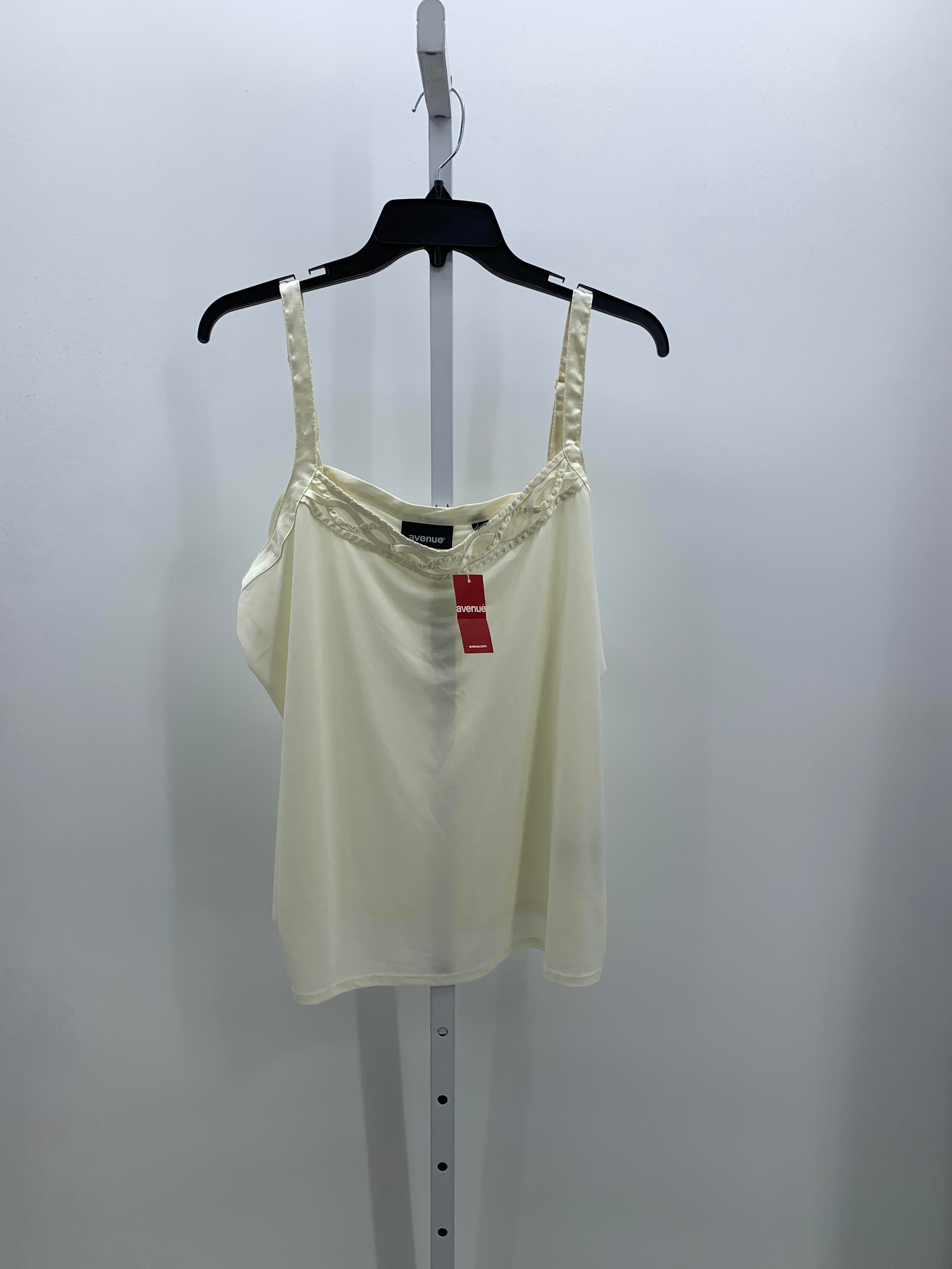 Avenue Size 18/20 W Womens Sleeveless Shirt