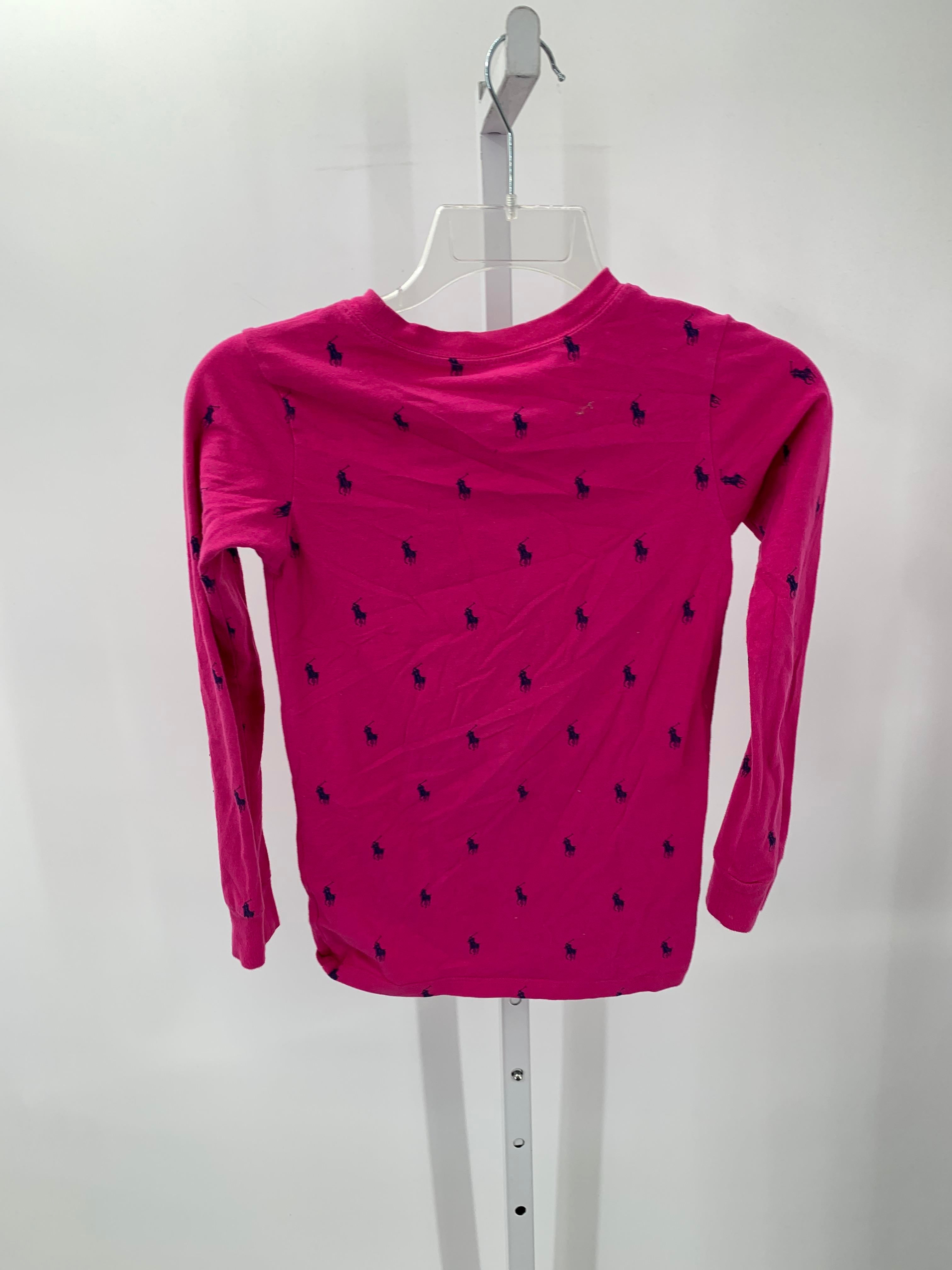 Ralph Lauren Size 12 Girls Long Sleeve Shirt