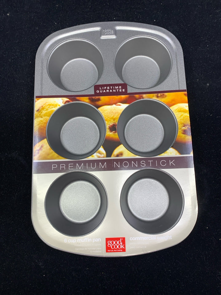 NIP GOOD COOK NON STICK MUFFIN PAN.