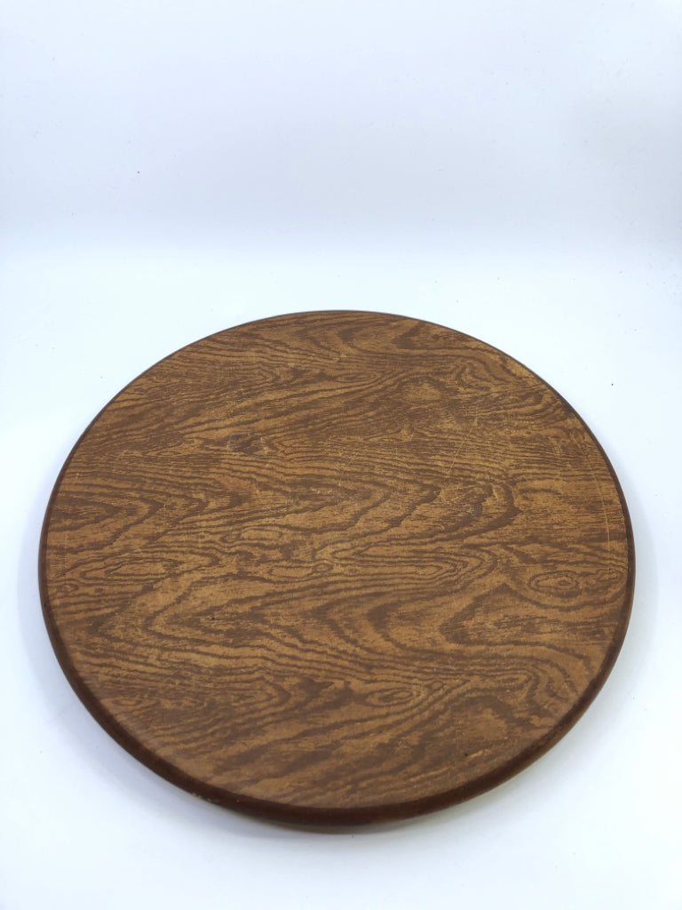 DK WOOD LAZY SUSAN.