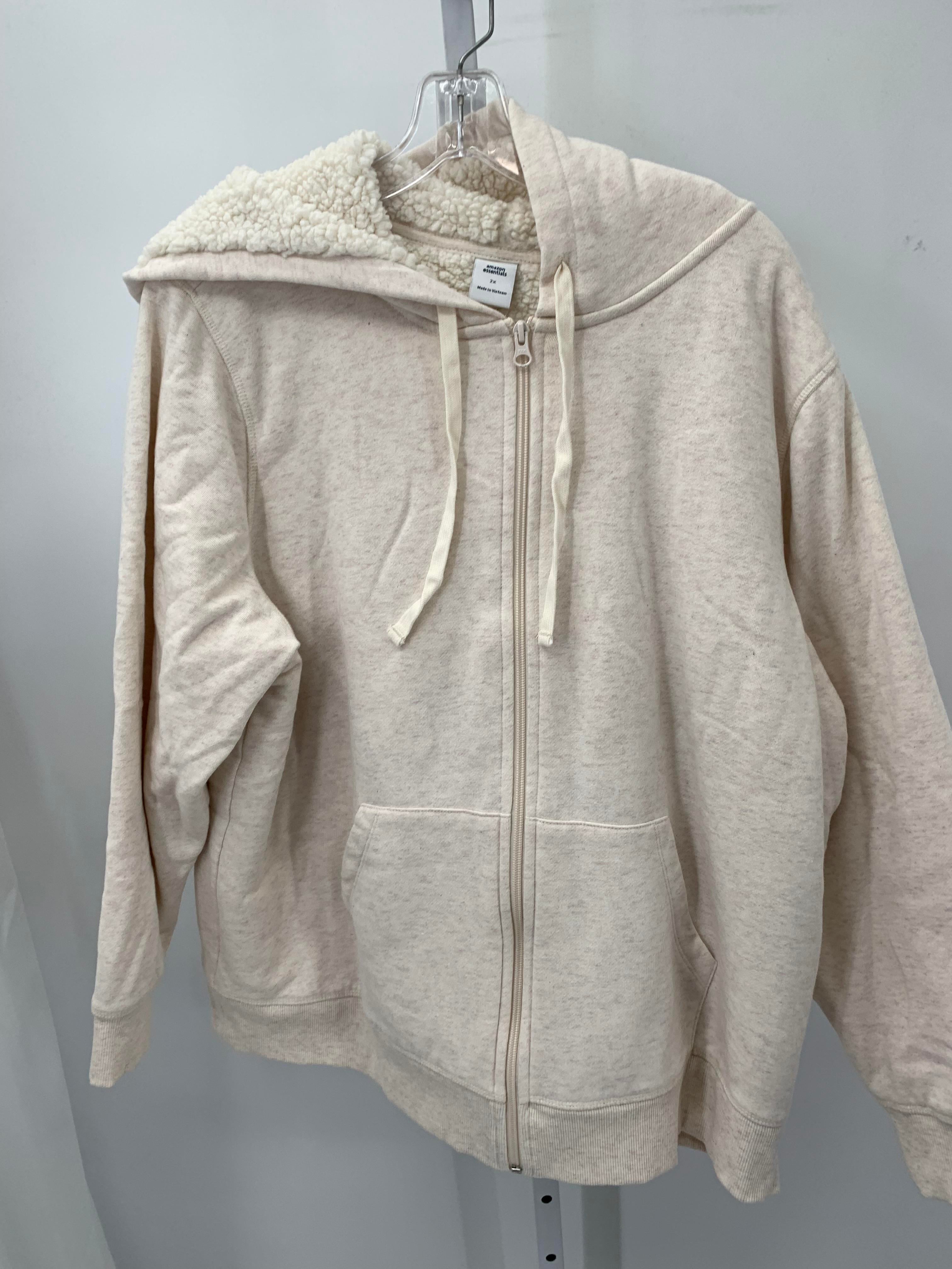 Amazon Essentials Size 2X Womens Sweat Jacket