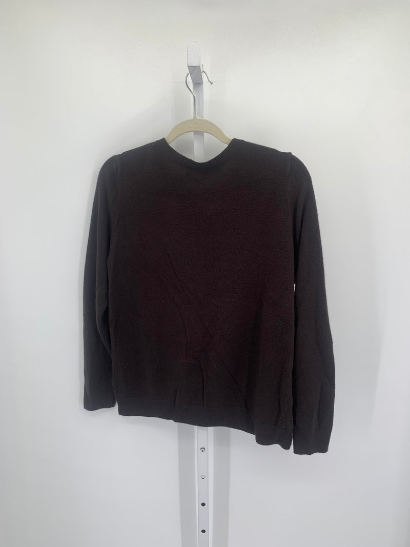 Croft & Barrow Size Medium Misses Long Slv Sweater